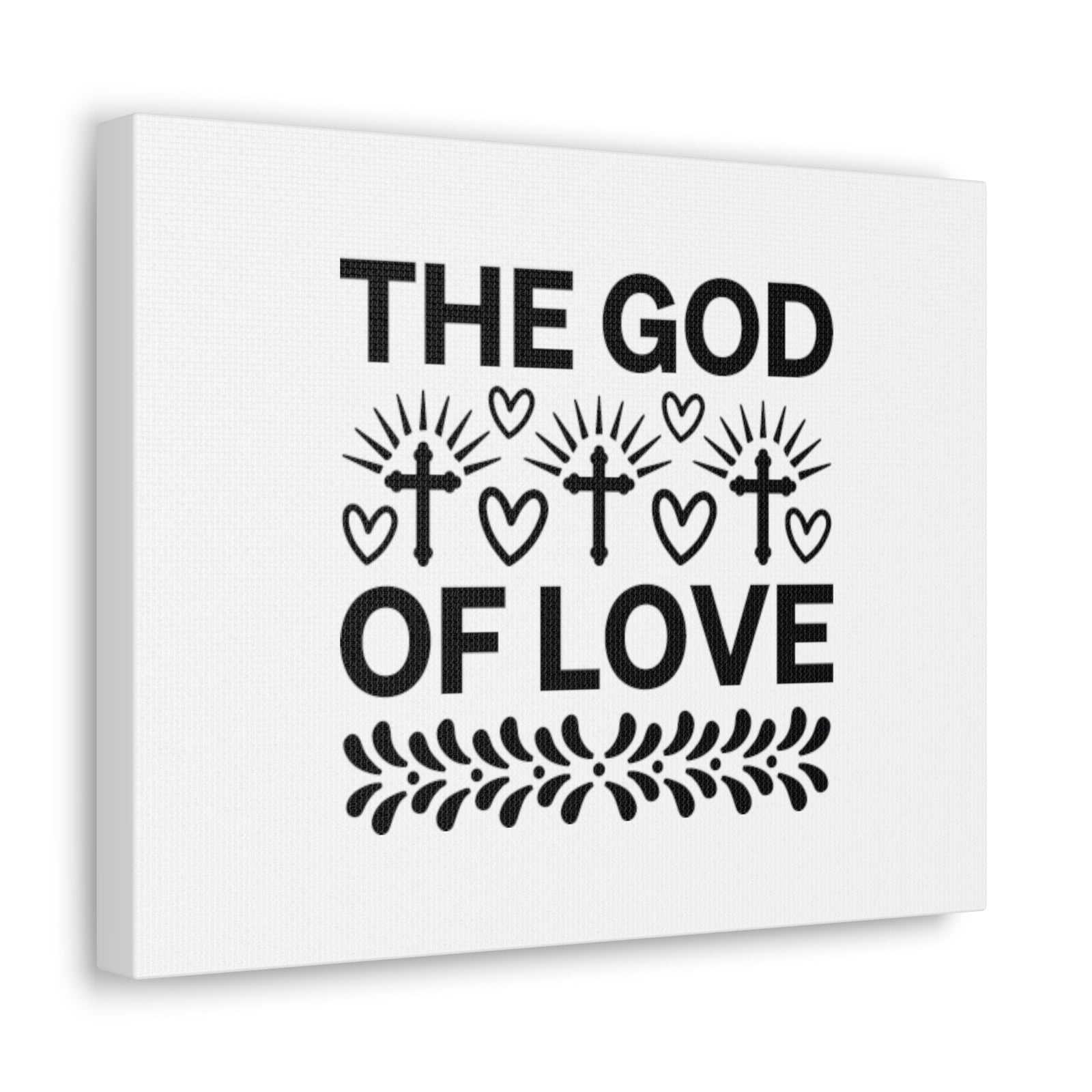 Scripture Walls The God Of Love 1 John 4:7 Hearts Christian Wall Art Bible Verse Print Ready to Hang Unframed-Express Your Love Gifts
