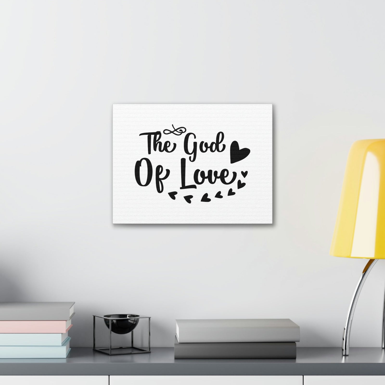 Scripture Walls The God Of Love 1 John 4:8 Christian Wall Art Bible Verse Print Ready to Hang Unframed-Express Your Love Gifts
