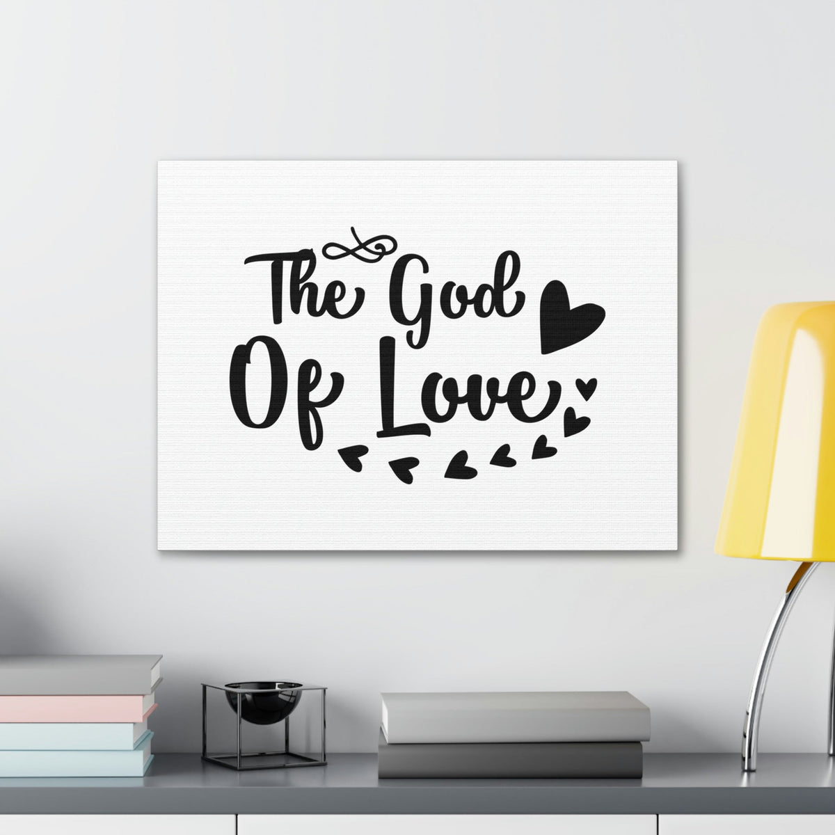 Scripture Walls The God Of Love 1 John 4:8 Christian Wall Art Bible Verse Print Ready to Hang Unframed-Express Your Love Gifts