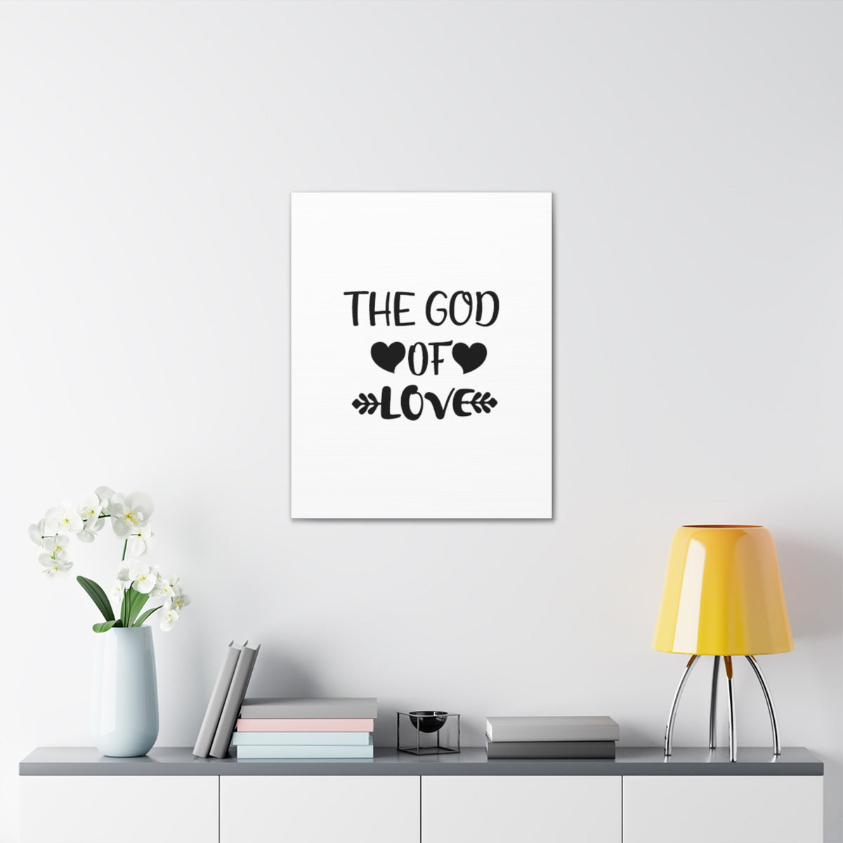 Scripture Walls The God of Love John 16:27 Christian Wall Art Bible Verse Print Ready to Hang Unframed-Express Your Love Gifts
