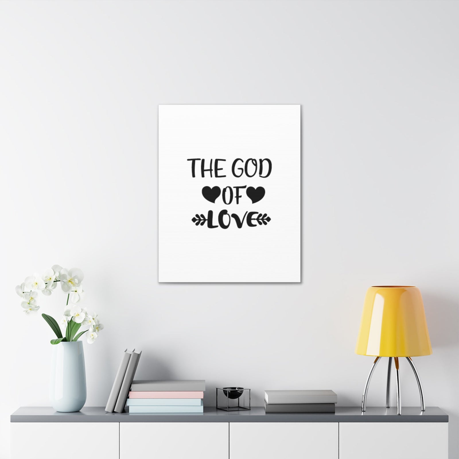 Scripture Walls The God of Love John 16:27 Christian Wall Art Bible Verse Print Ready to Hang Unframed-Express Your Love Gifts