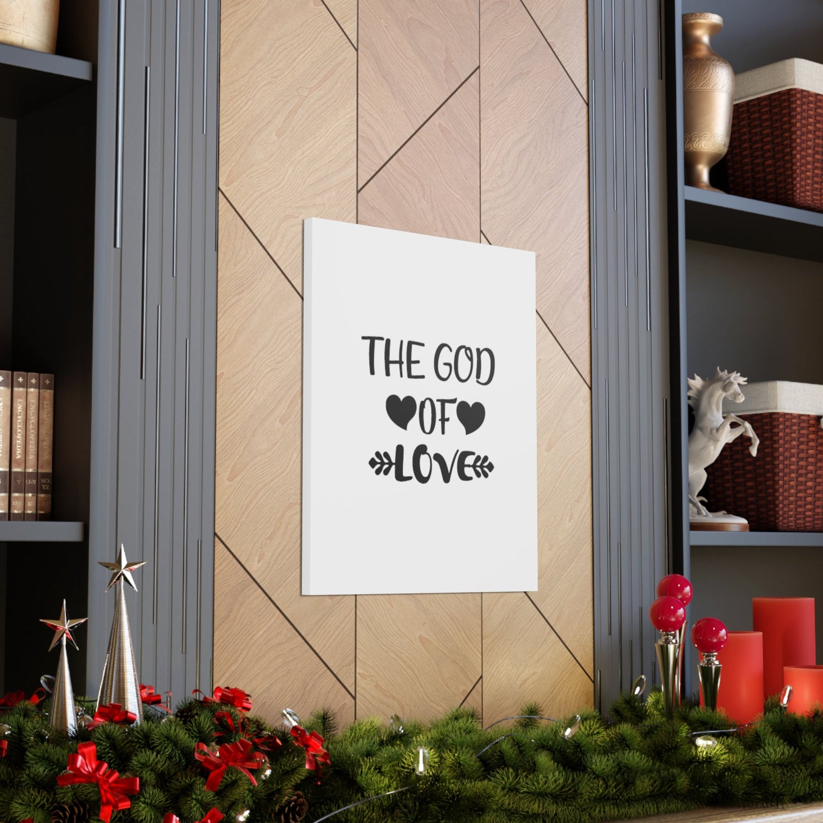 Scripture Walls The God of Love John 16:27 Christian Wall Art Bible Verse Print Ready to Hang Unframed-Express Your Love Gifts