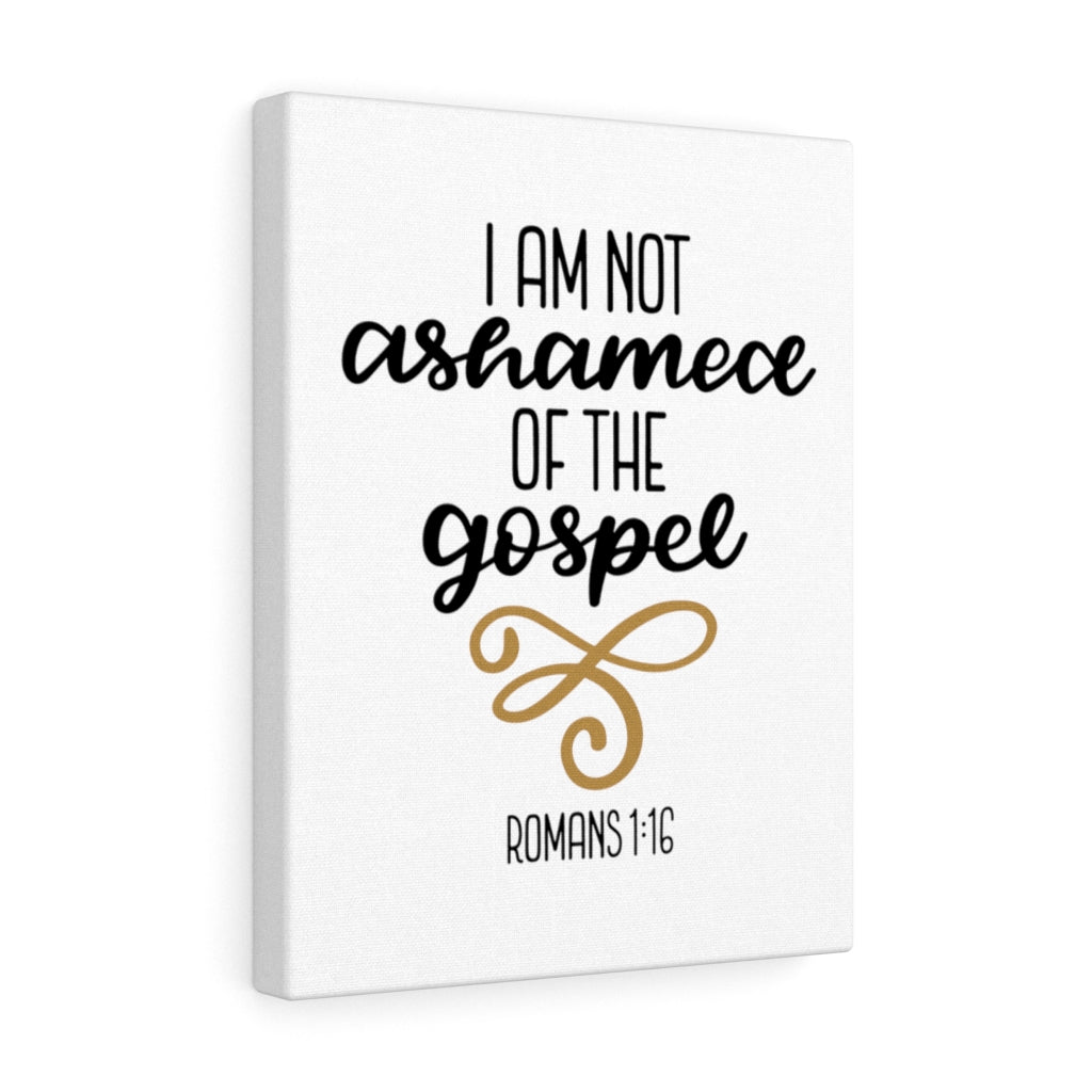 Scripture Walls The Gospel Romans 1:16 Bible Verse Canvas Christian Wall Art Ready to Hang Unframed-Express Your Love Gifts