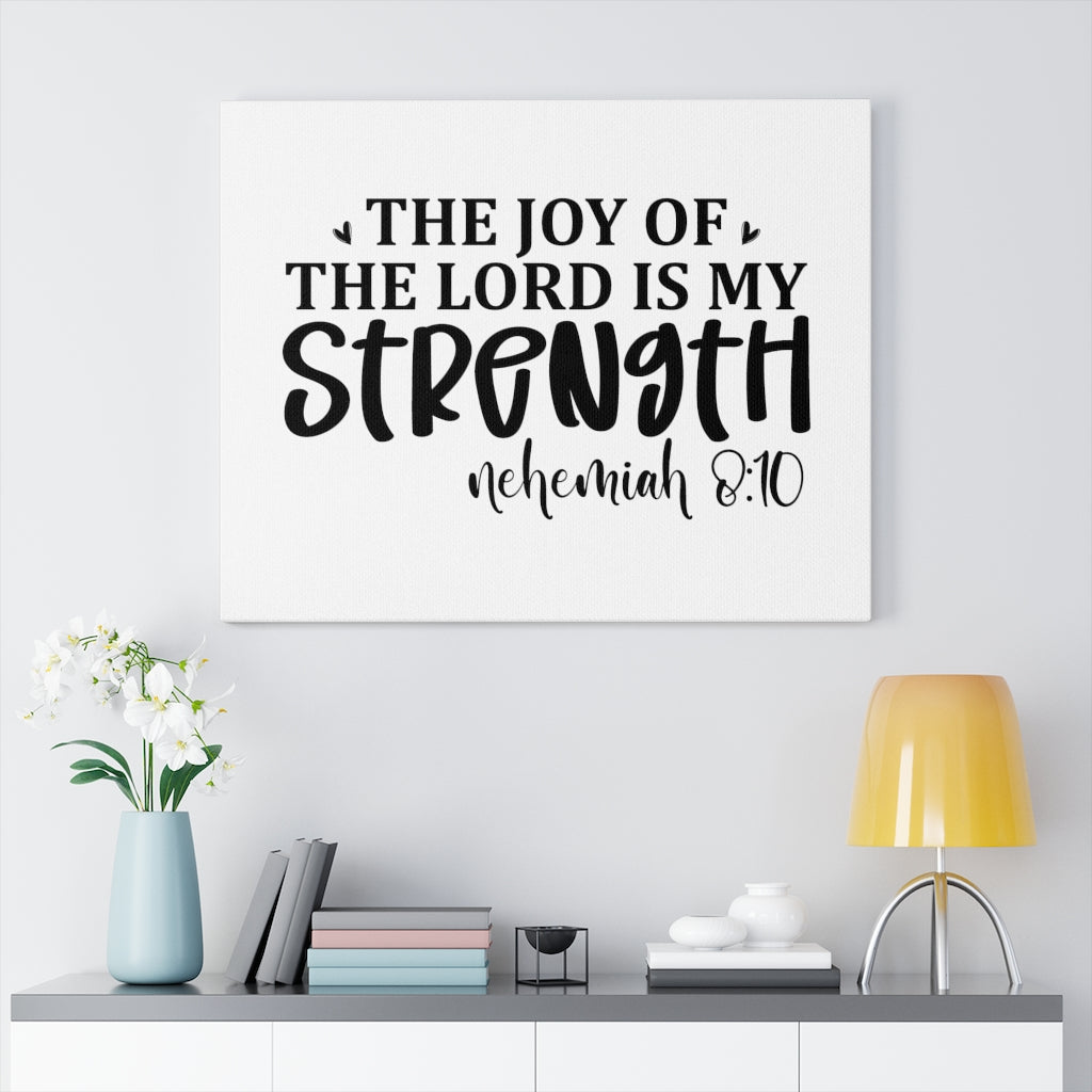 Scripture Walls The Joy Of The Lord Jeremiah 2:10 Bible Verse Canvas Christian Wall Art Ready to Hang Unframed-Express Your Love Gifts