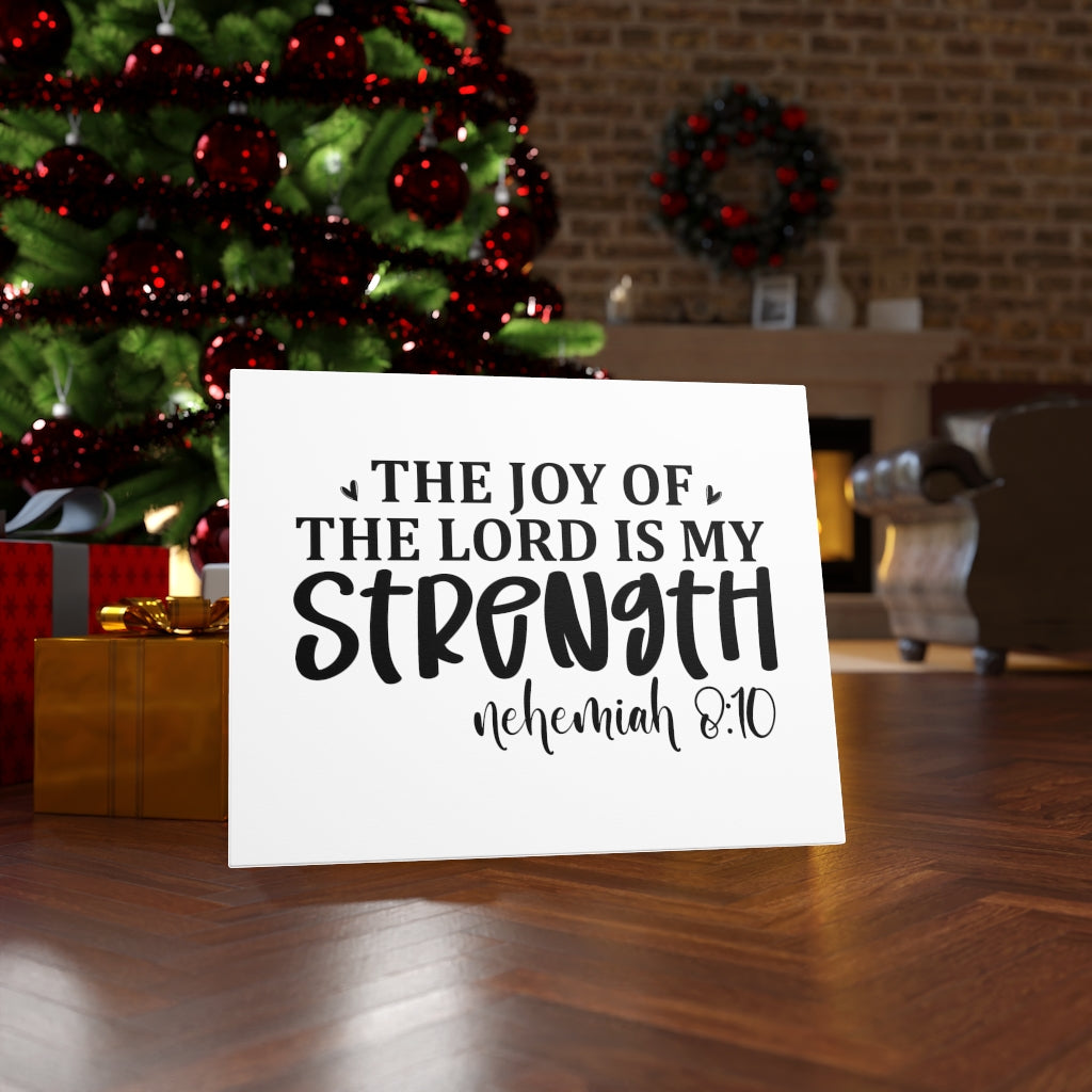 Scripture Walls The Joy Of The Lord Jeremiah 2:10 Bible Verse Canvas Christian Wall Art Ready to Hang Unframed-Express Your Love Gifts