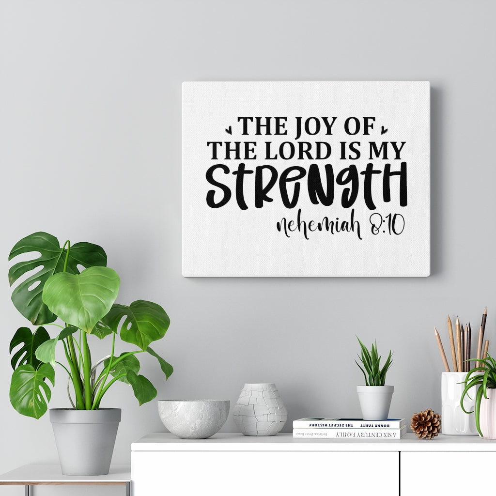 Scripture Walls The Joy Of The Lord Jeremiah 2:10 Bible Verse Canvas Christian Wall Art Ready to Hang Unframed-Express Your Love Gifts