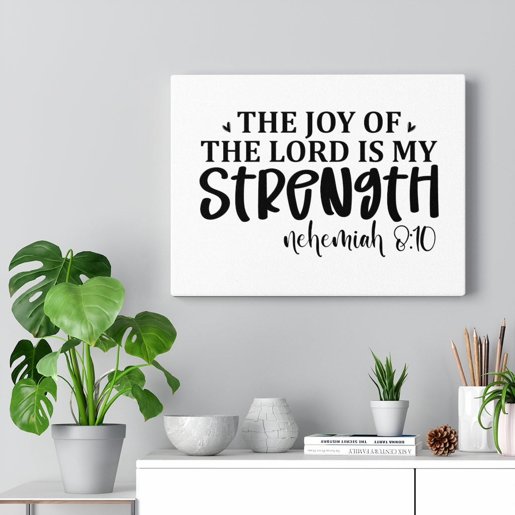 Scripture Walls The Joy Of The Lord Jeremiah 2:10 Bible Verse Canvas Christian Wall Art Ready to Hang Unframed-Express Your Love Gifts