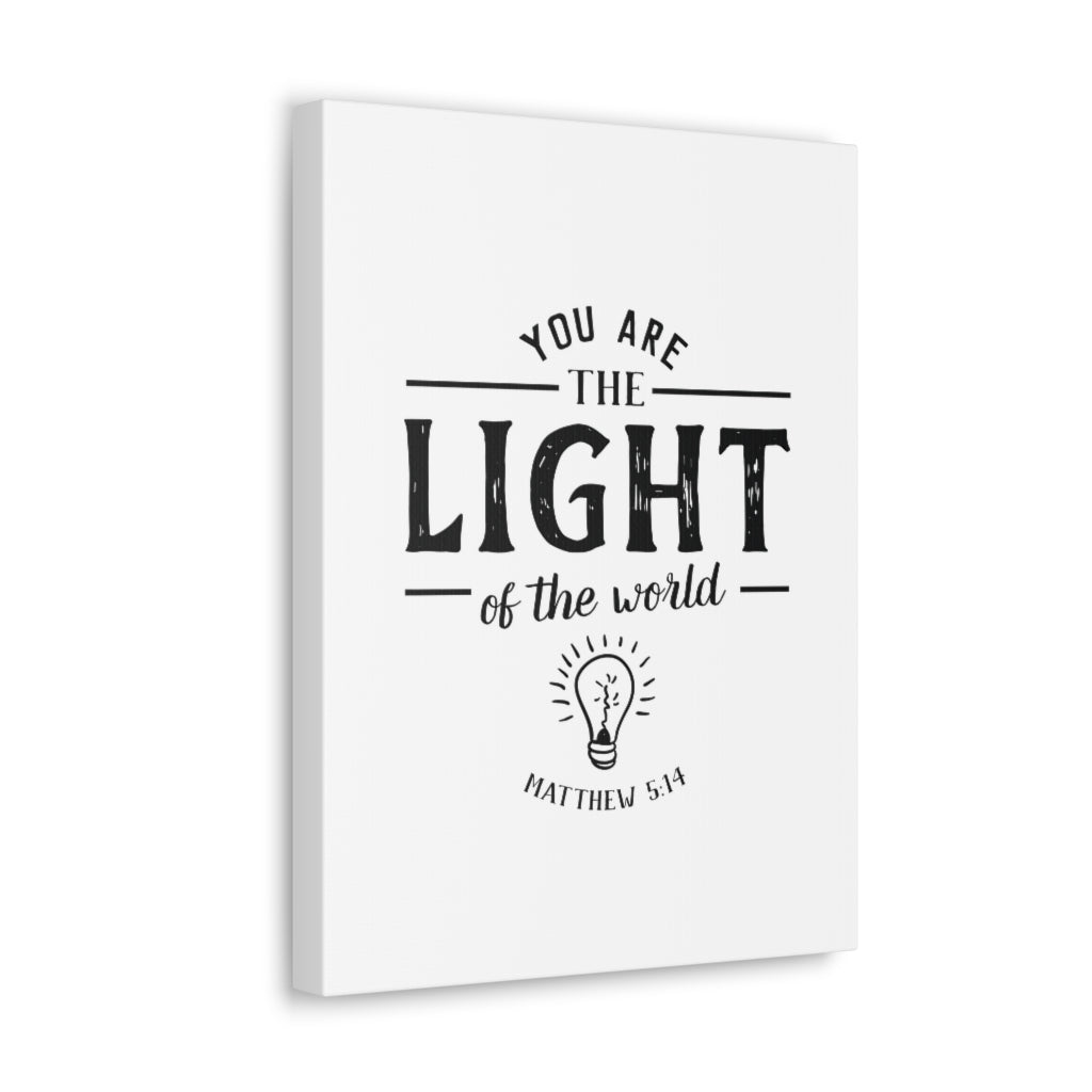 Scripture Walls The Light Of The World Matthew 5:14 Christian Wall Art Bible Verse Print Ready To Hang Unframed-Express Your Love Gifts