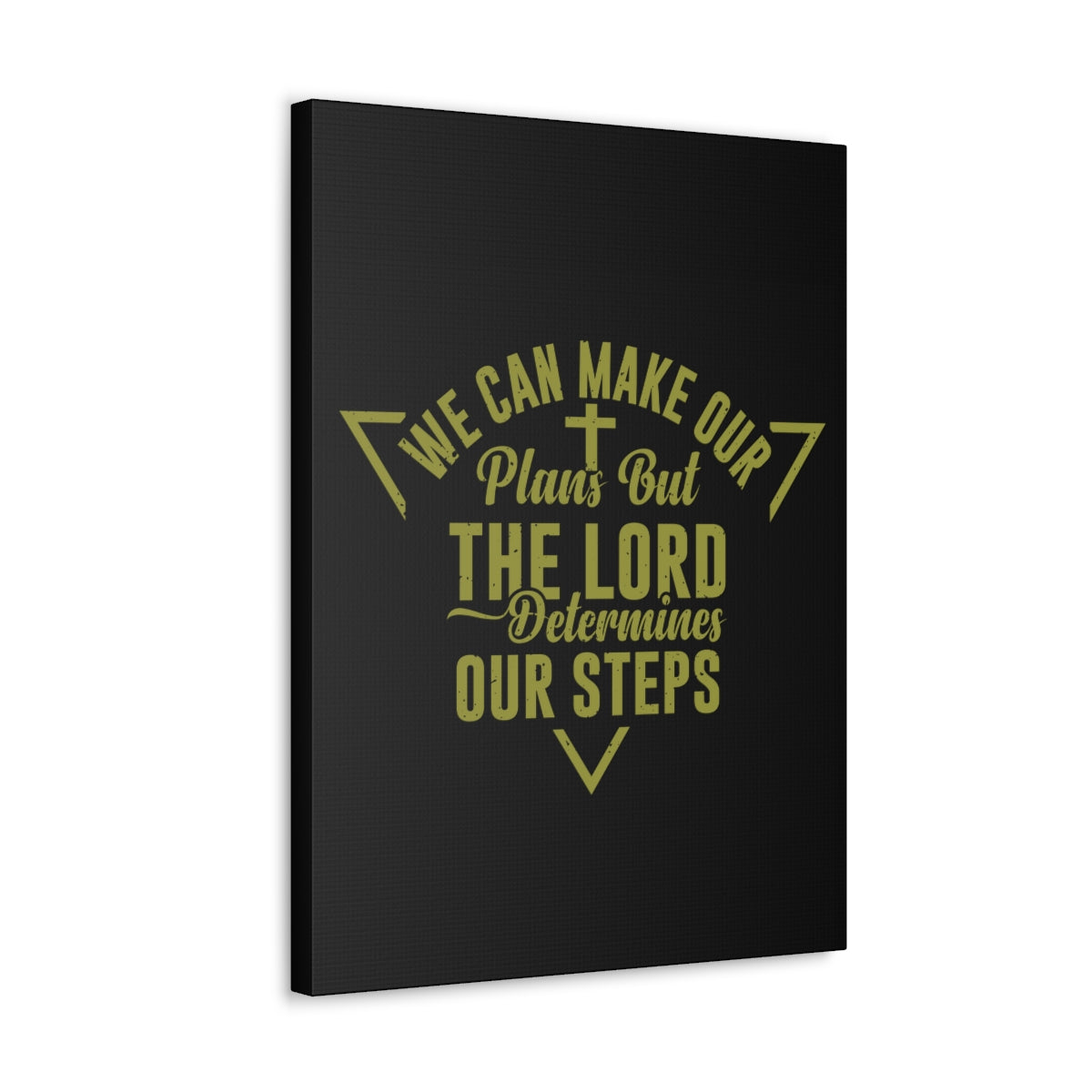 Scripture Walls The Lord Determines Psalm 119:105 Christian Wall Art Bible Verse Print Ready to Hang Unframed-Express Your Love Gifts