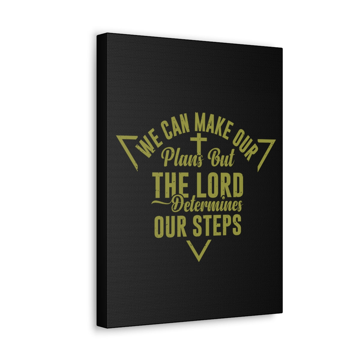 Scripture Walls The Lord Determines Psalm 119:105 Christian Wall Art Bible Verse Print Ready to Hang Unframed-Express Your Love Gifts