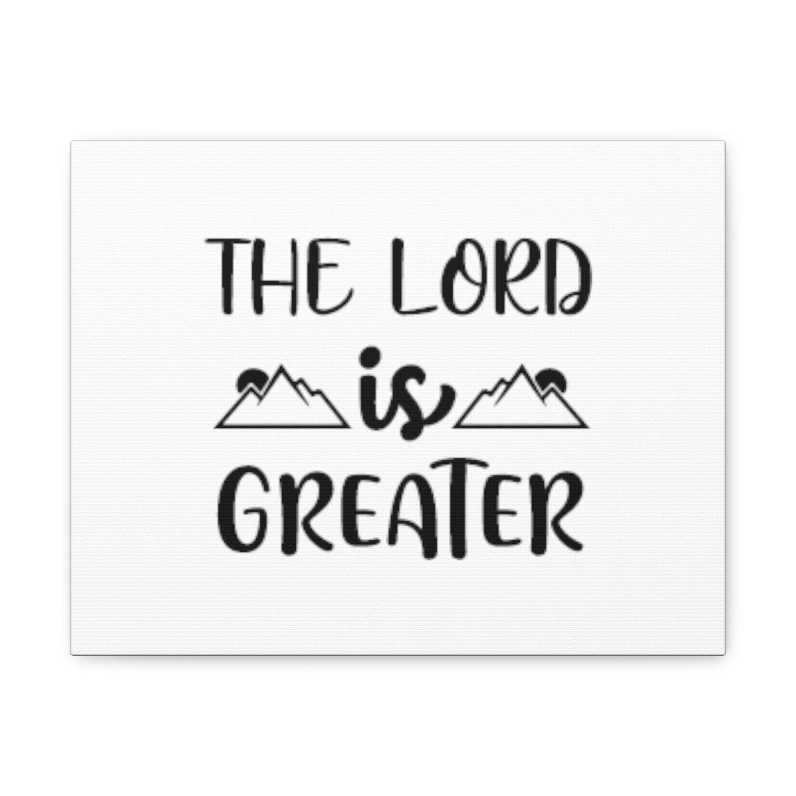 Scripture Walls The Lord Is Greater Psalm 96:4 Christian Wall Art Bible Verse Print Ready to Hang Unframed-Express Your Love Gifts