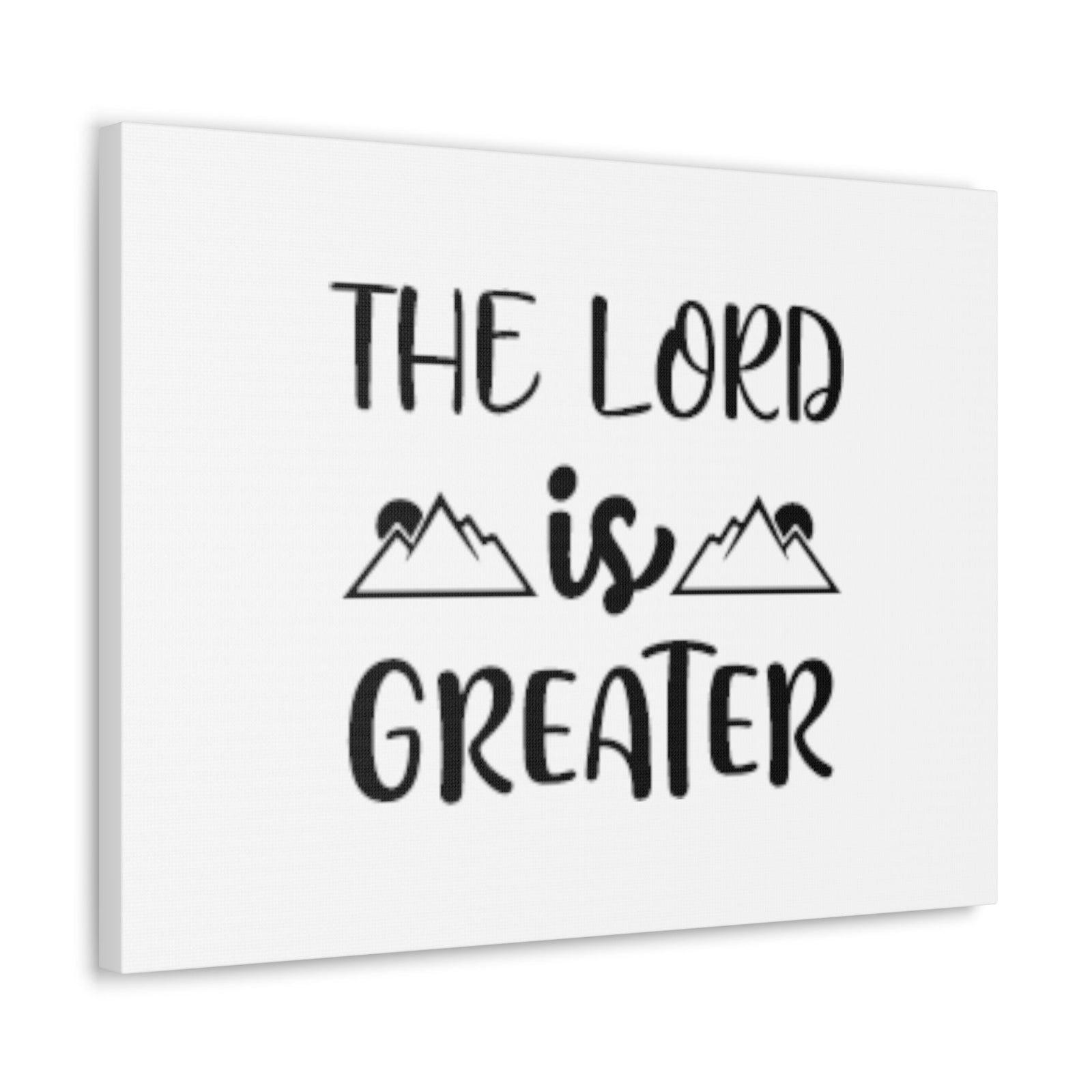 Scripture Walls The Lord Is Greater Psalm 96:4 Christian Wall Art Bible Verse Print Ready to Hang Unframed-Express Your Love Gifts