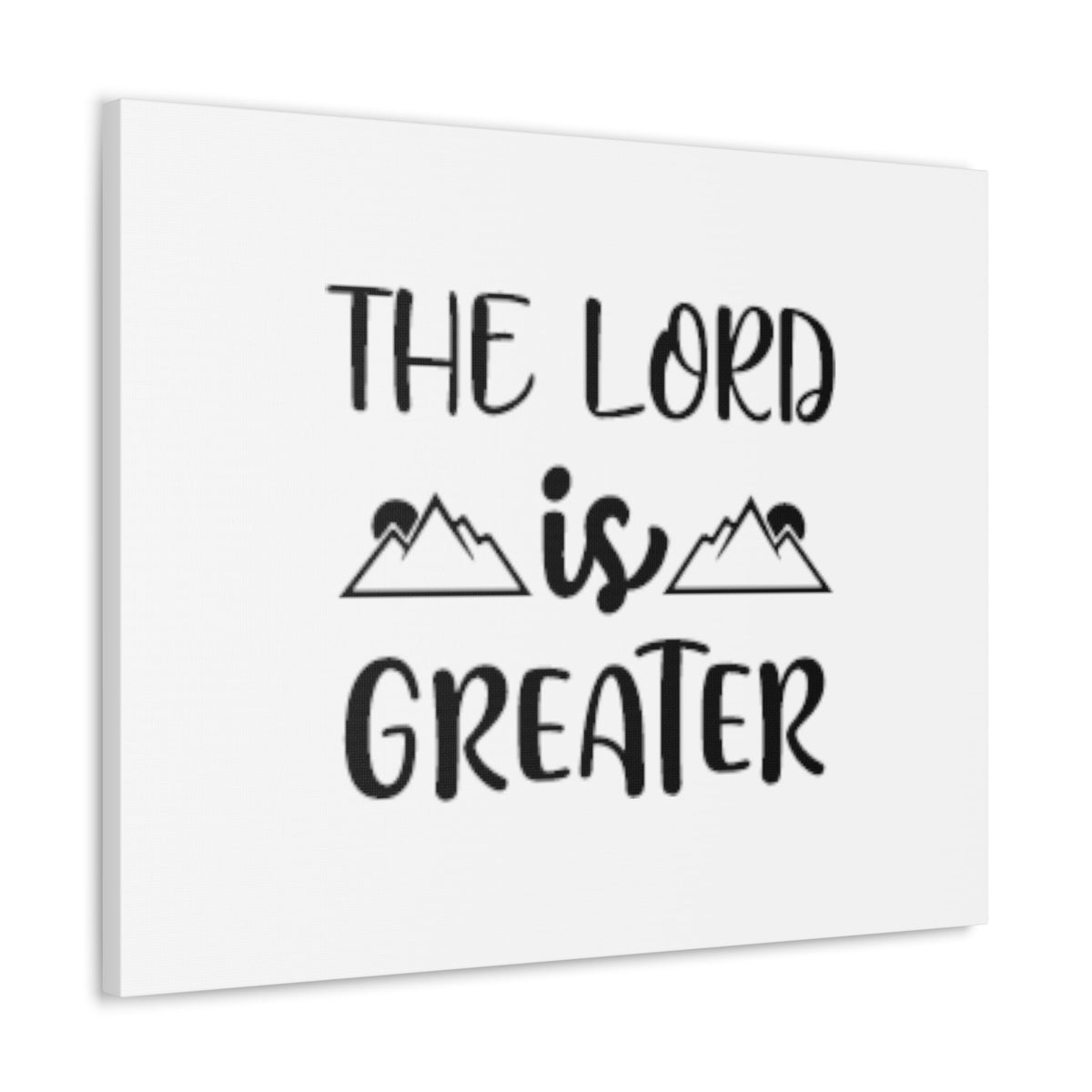 Scripture Walls The Lord Is Greater Psalm 96:4 Christian Wall Art Bible Verse Print Ready to Hang Unframed-Express Your Love Gifts