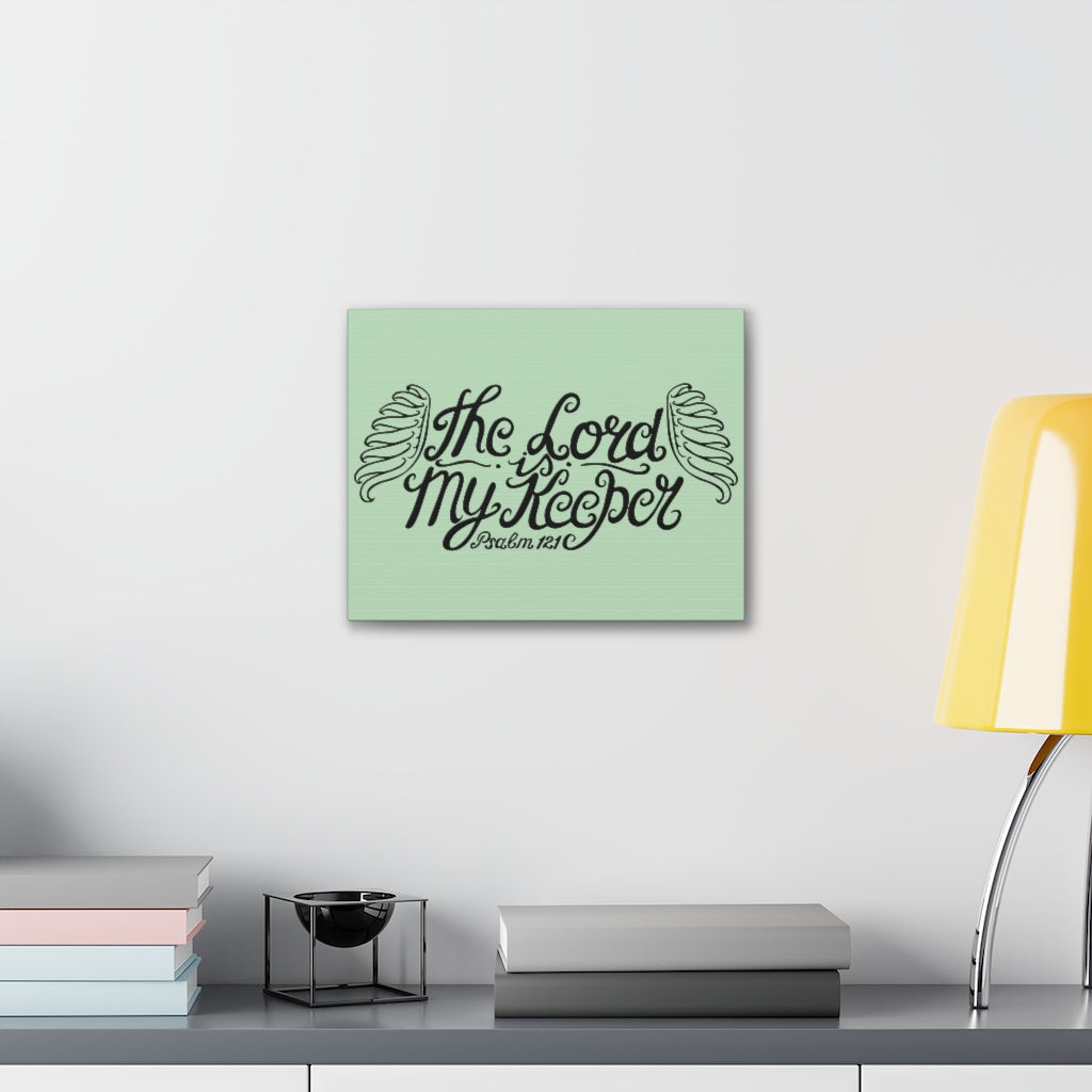 Scripture Walls The Lord Is My Keeper Psalm 121 Bible Verse Canvas Christian Wall Art Ready To Hang Unframed-Express Your Love Gifts