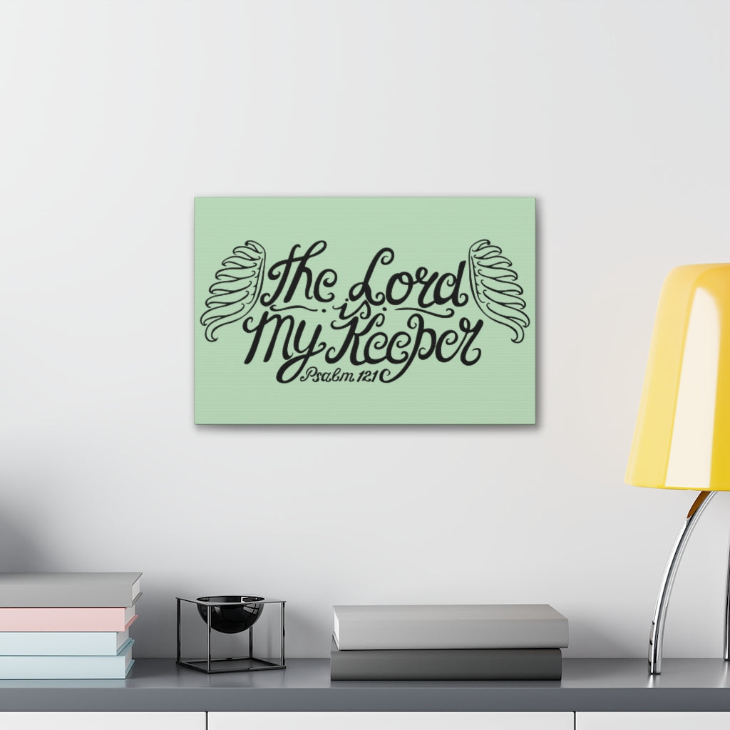 Scripture Walls The Lord Is My Keeper Psalm 121 Bible Verse Canvas Christian Wall Art Ready To Hang Unframed-Express Your Love Gifts