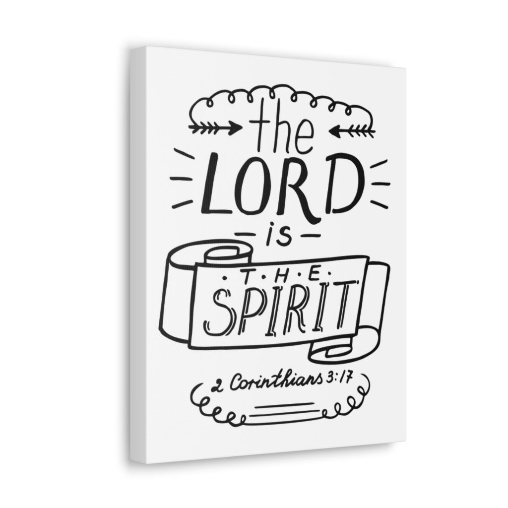 Scripture Walls The Lord is The Spirit 2 Corinthians 3:17 Christian Wall Art Bible Verse Print Ready To Hang Unframed-Express Your Love Gifts