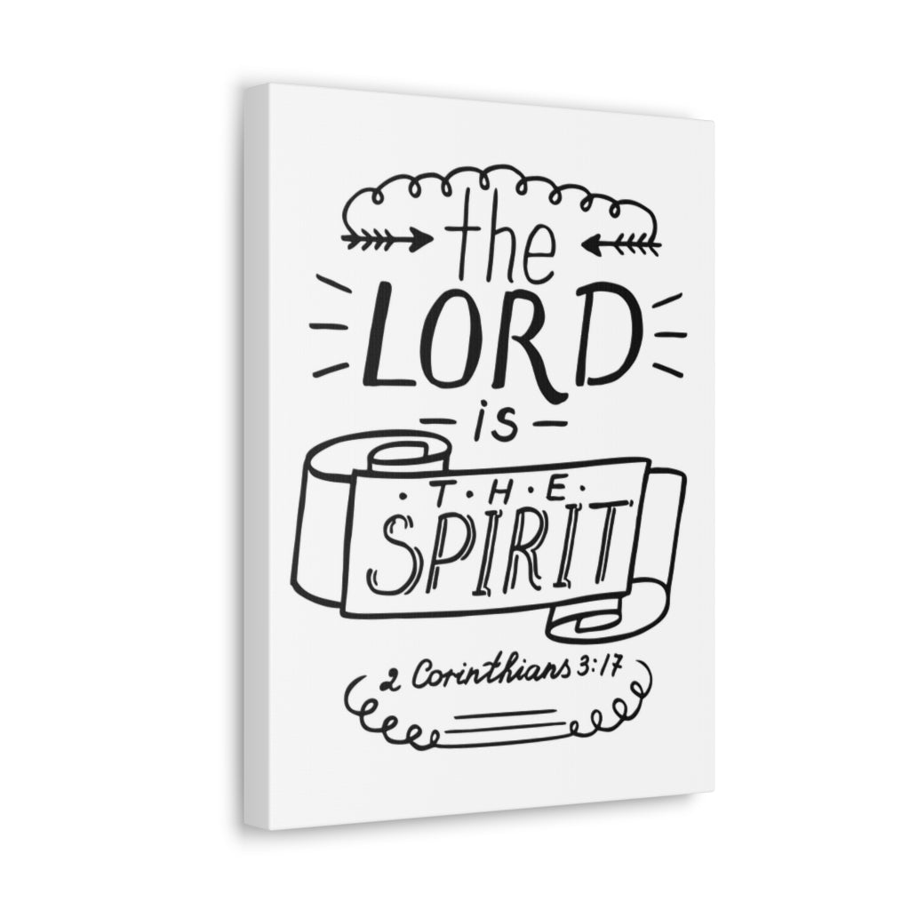 Scripture Walls The Lord is The Spirit 2 Corinthians 3:17 Christian Wall Art Bible Verse Print Ready To Hang Unframed-Express Your Love Gifts