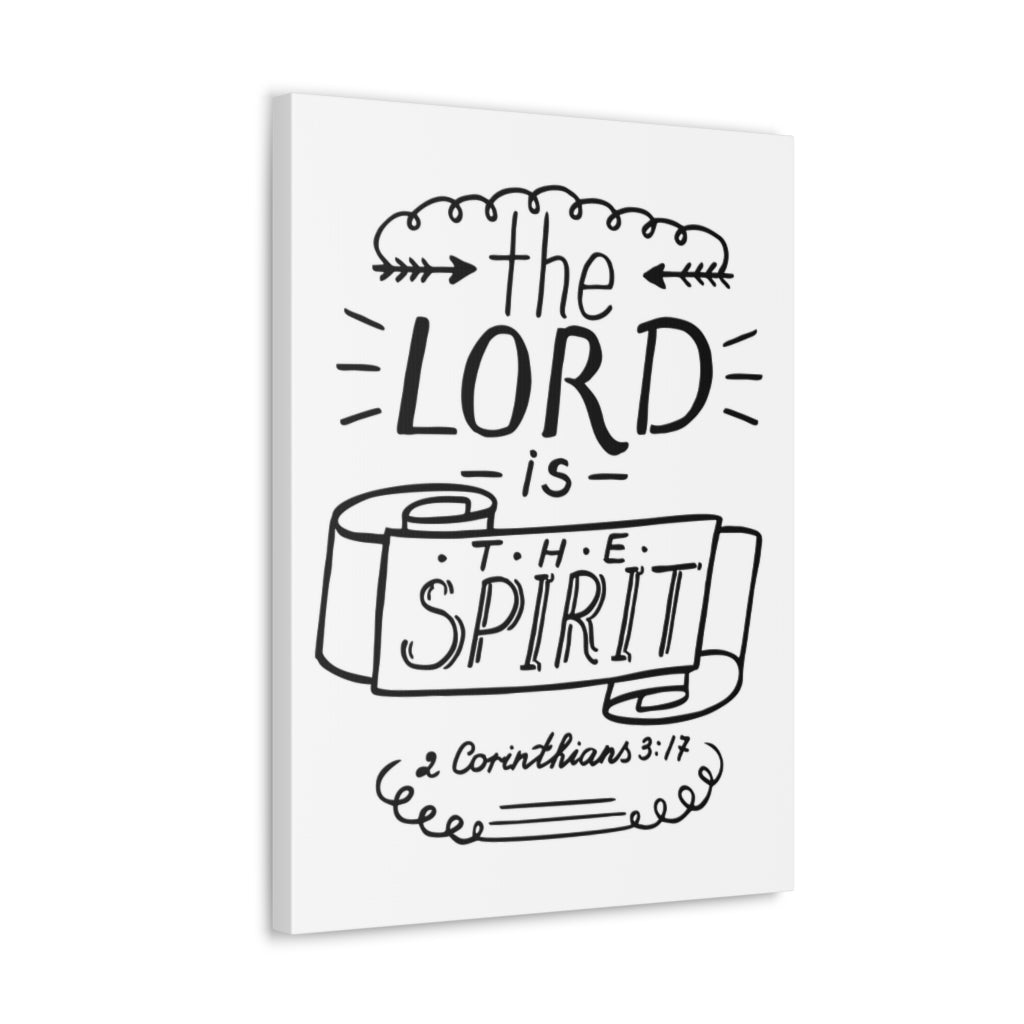 Scripture Walls The Lord is The Spirit 2 Corinthians 3:17 Christian Wall Art Bible Verse Print Ready To Hang Unframed-Express Your Love Gifts