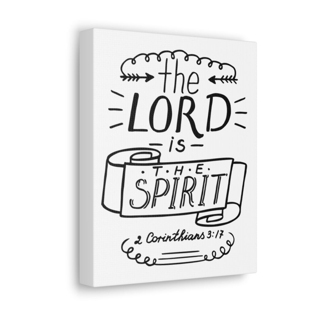 Scripture Walls The Lord is The Spirit 2 Corinthians 3:17 Christian Wall Art Bible Verse Print Ready To Hang Unframed-Express Your Love Gifts