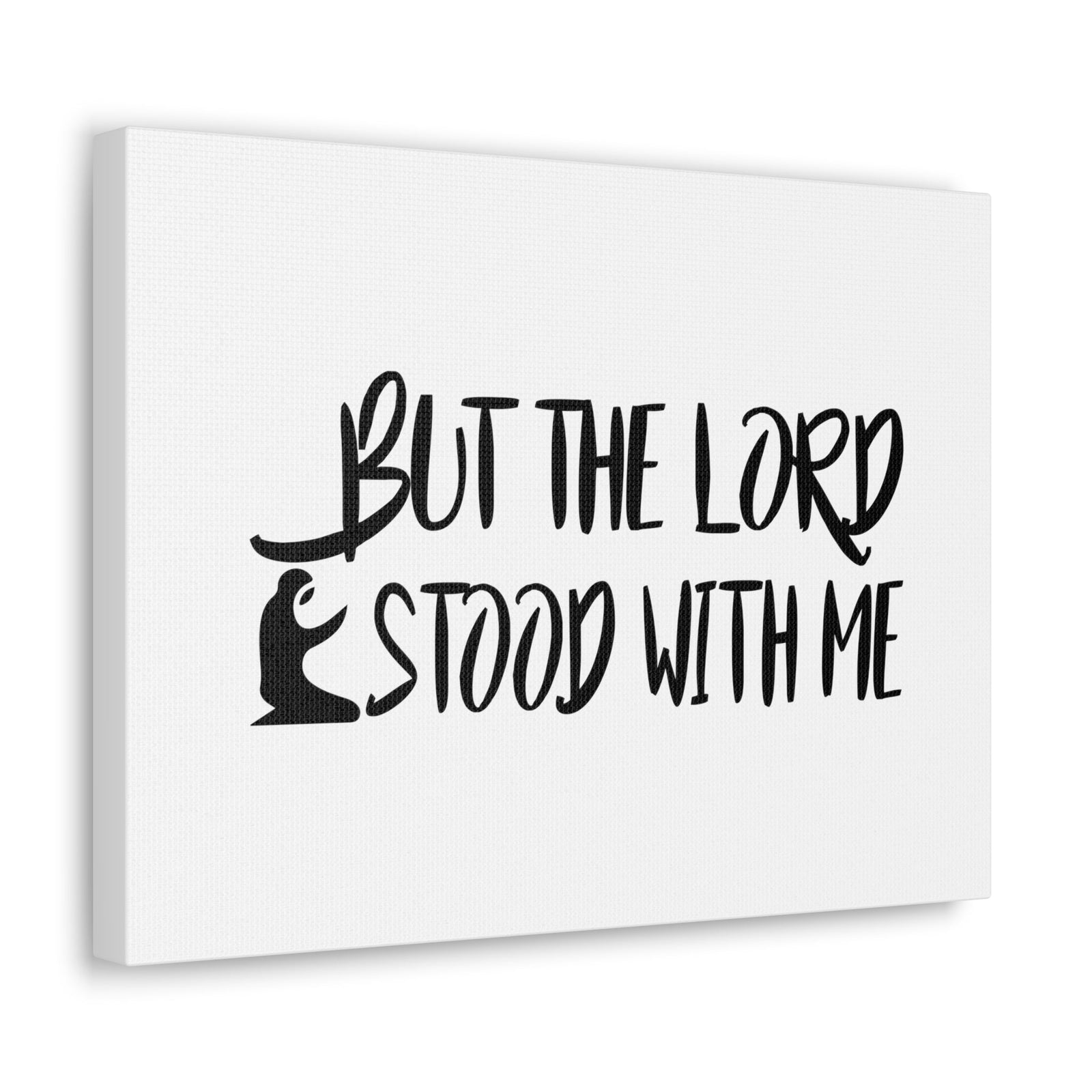 Scripture Walls The Lord Stood With Me Isaiah 41:13 Christian Wall Art Bible Verse Print Ready to Hang Unframed-Express Your Love Gifts