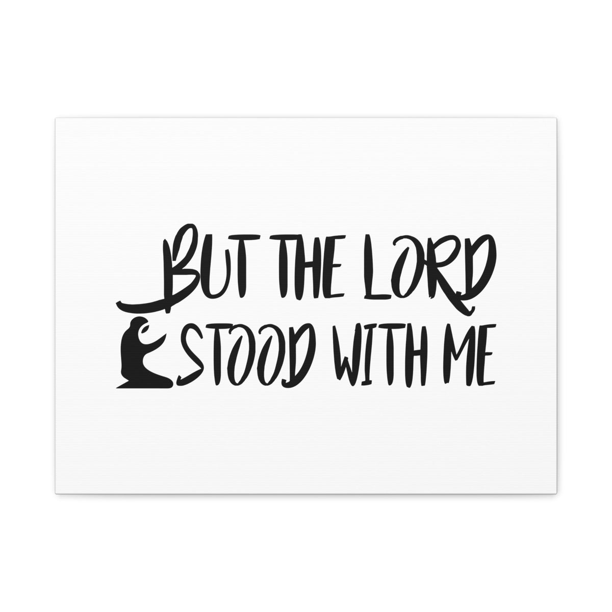 Scripture Walls The Lord Stood With Me Isaiah 41:13 Christian Wall Art Bible Verse Print Ready to Hang Unframed-Express Your Love Gifts