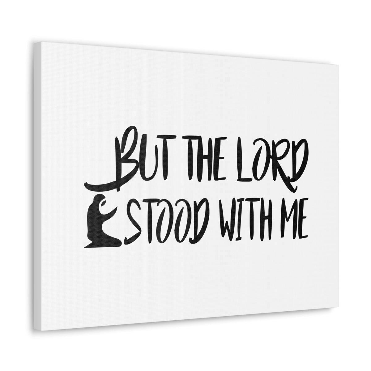 Scripture Walls The Lord Stood With Me Isaiah 41:13 Christian Wall Art Bible Verse Print Ready to Hang Unframed-Express Your Love Gifts