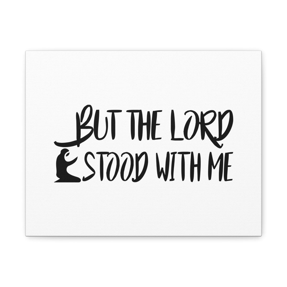 Scripture Walls The Lord Stood With Me Isaiah 41:13 Christian Wall Art Bible Verse Print Ready to Hang Unframed-Express Your Love Gifts