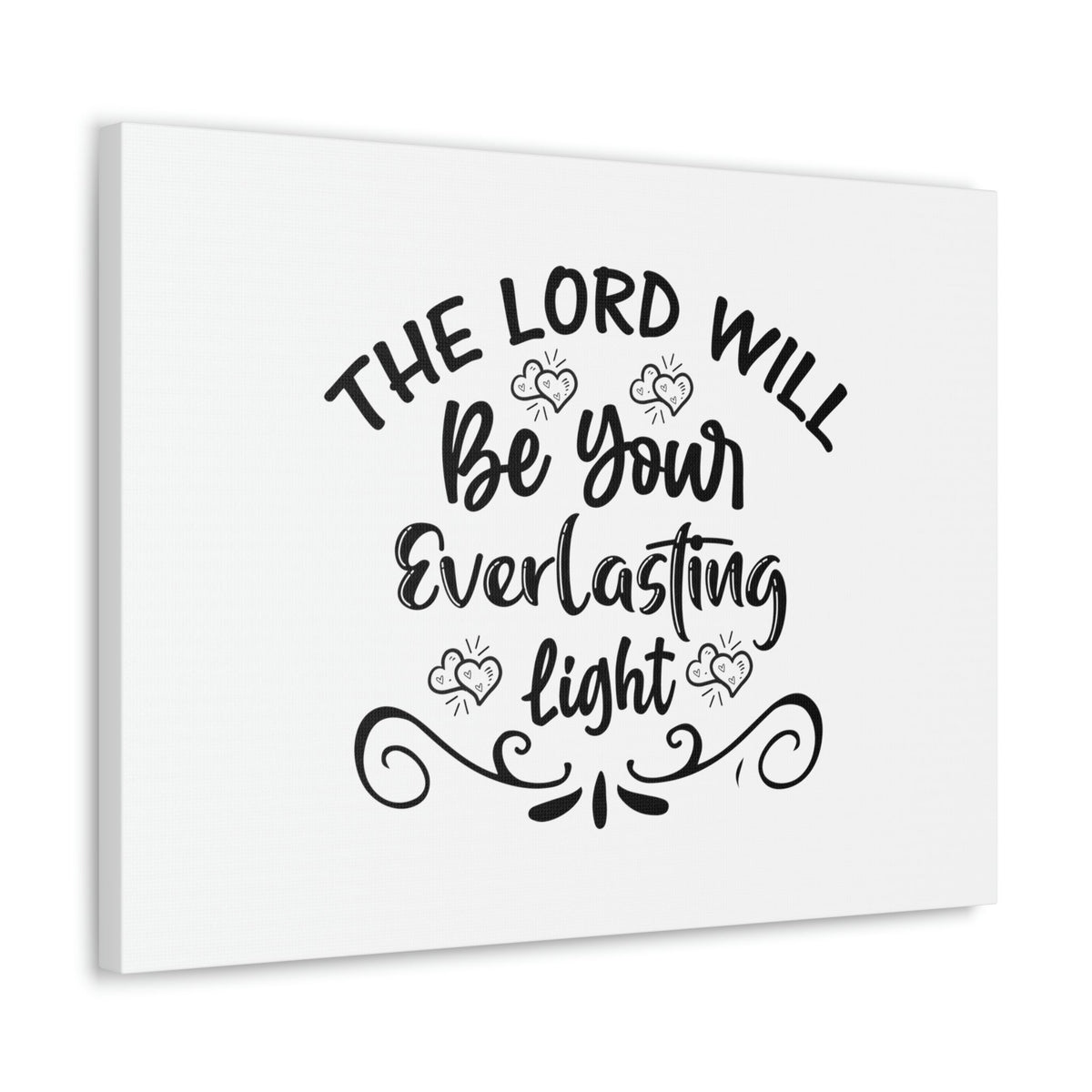 Scripture Walls The Lord Will Be Your Everlasting Light Isaiah 60:20 Christian Wall Art Bible Verse Print Ready to Hang Unframed-Express Your Love Gifts