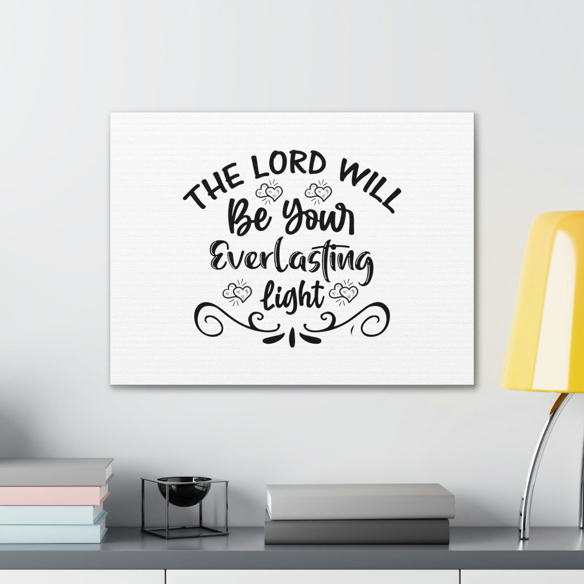 Scripture Walls The Lord Will Be Your Everlasting Light Isaiah 60:20 Christian Wall Art Bible Verse Print Ready to Hang Unframed-Express Your Love Gifts