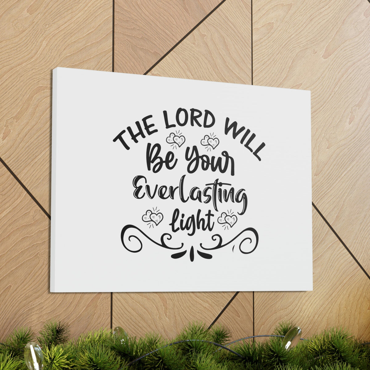 Scripture Walls The Lord Will Be Your Everlasting Light Isaiah 60:20 Christian Wall Art Bible Verse Print Ready to Hang Unframed-Express Your Love Gifts
