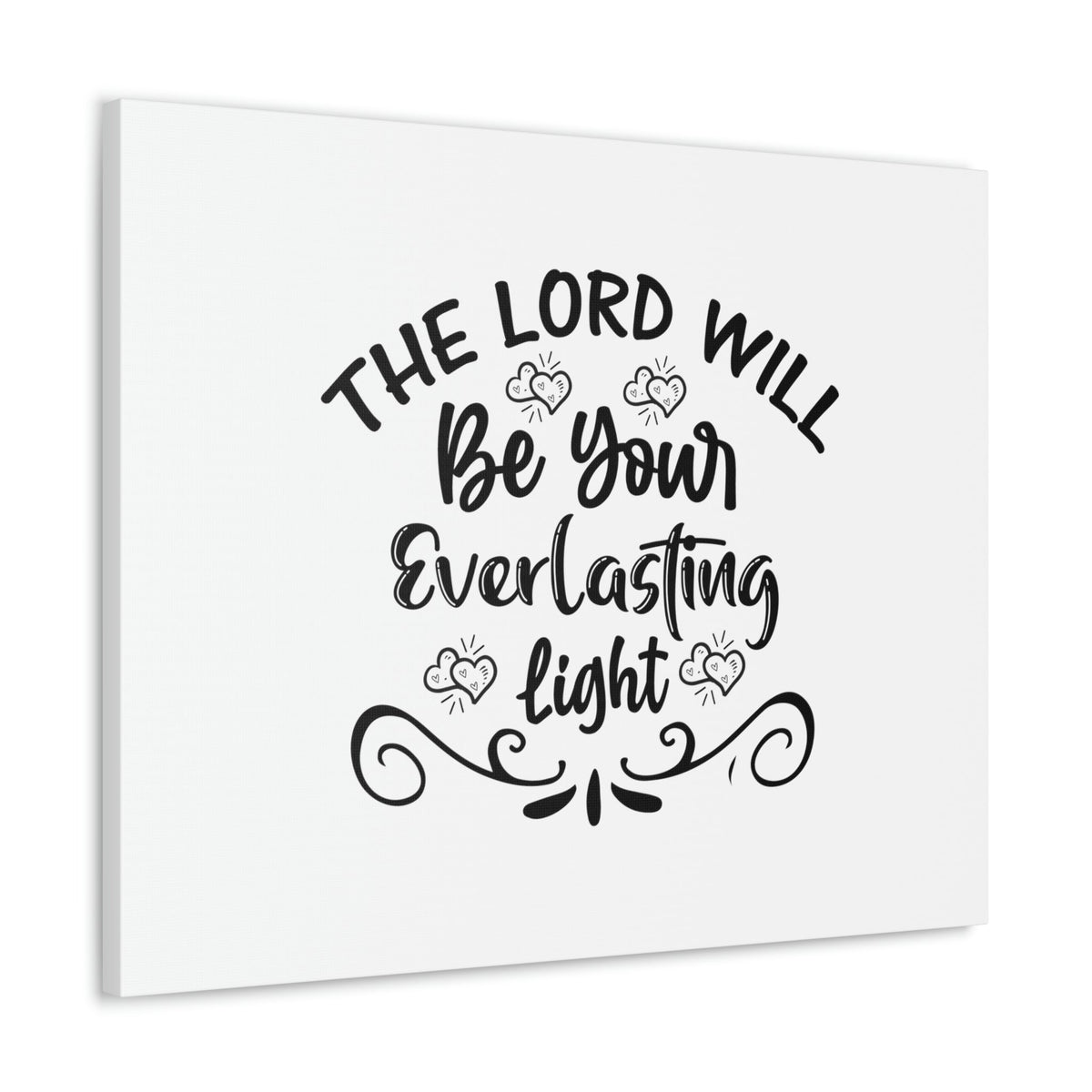 Scripture Walls The Lord Will Be Your Everlasting Light Isaiah 60:20 Christian Wall Art Bible Verse Print Ready to Hang Unframed-Express Your Love Gifts