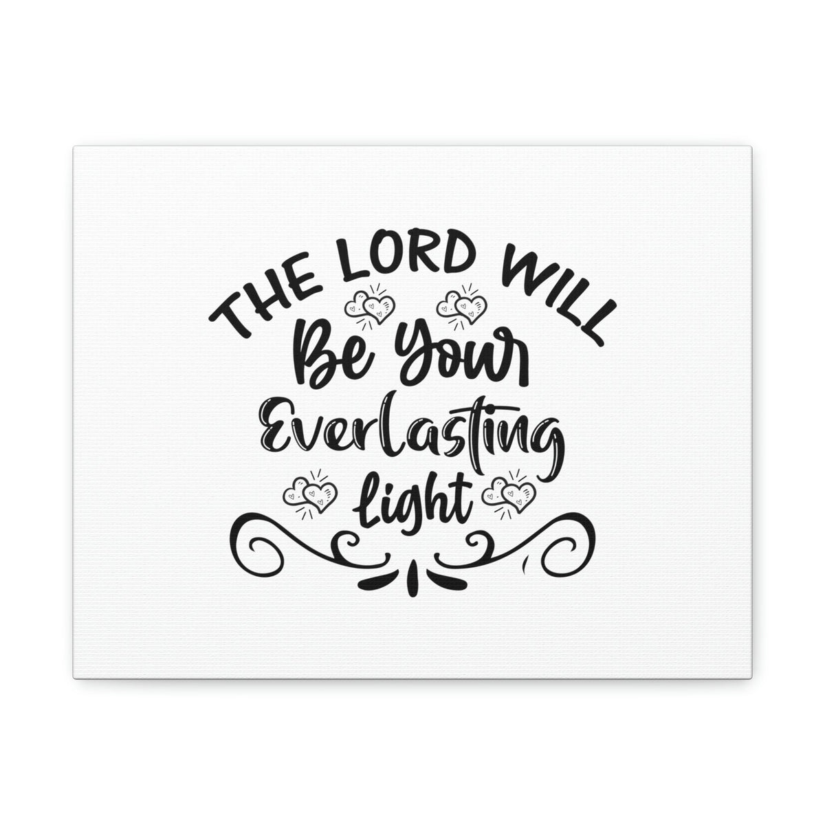 Scripture Walls The Lord Will Be Your Everlasting Light Isaiah 60:20 Christian Wall Art Bible Verse Print Ready to Hang Unframed-Express Your Love Gifts