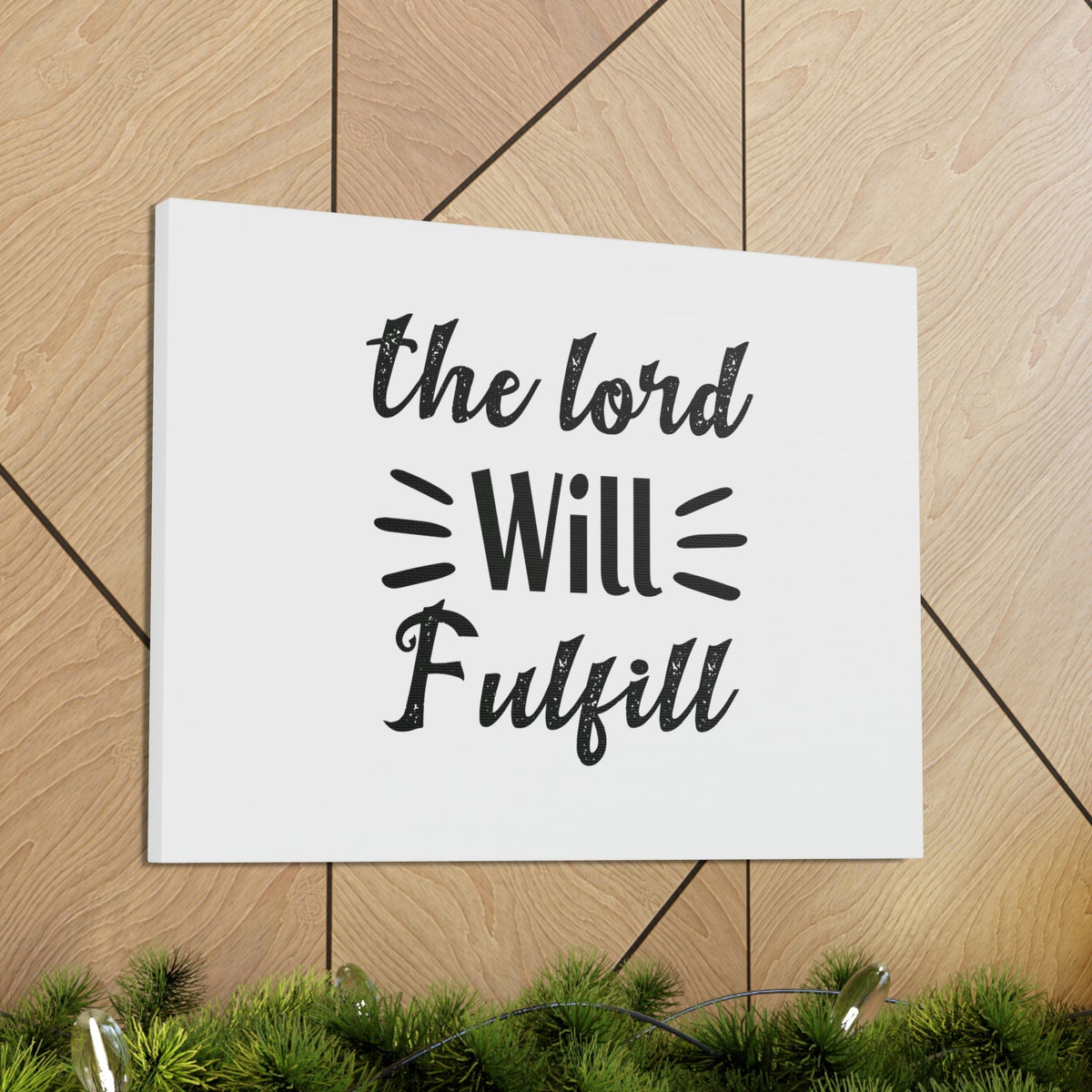 Scripture Walls The Lord Will Fulfill 2 Peter 3:9 Christian Wall Art Bible Verse Print Ready to Hang Unframed-Express Your Love Gifts