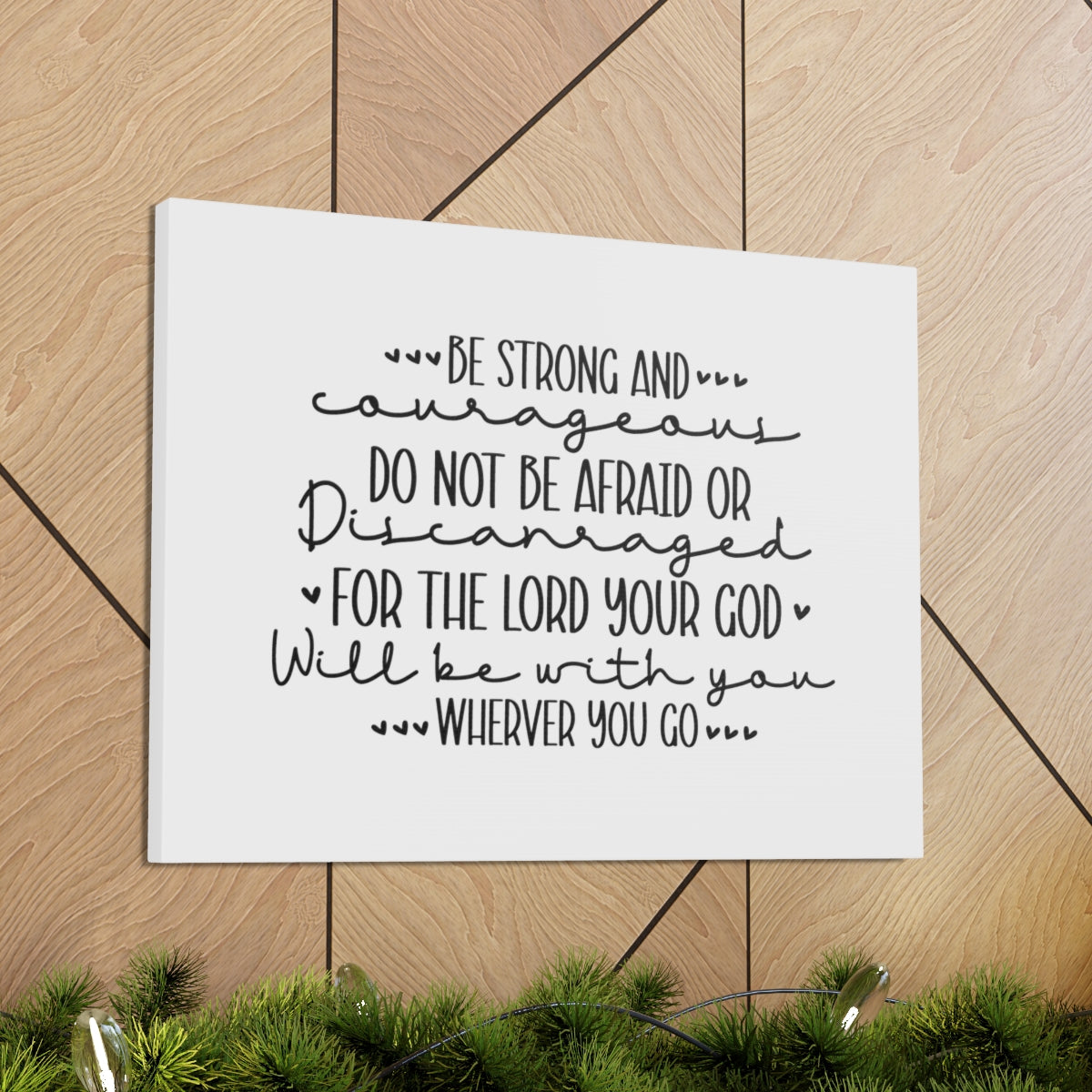 Scripture Walls The Lord Your God Psalm 119:28 Christian Wall Art Bible Verse Print Ready to Hang Unframed-Express Your Love Gifts