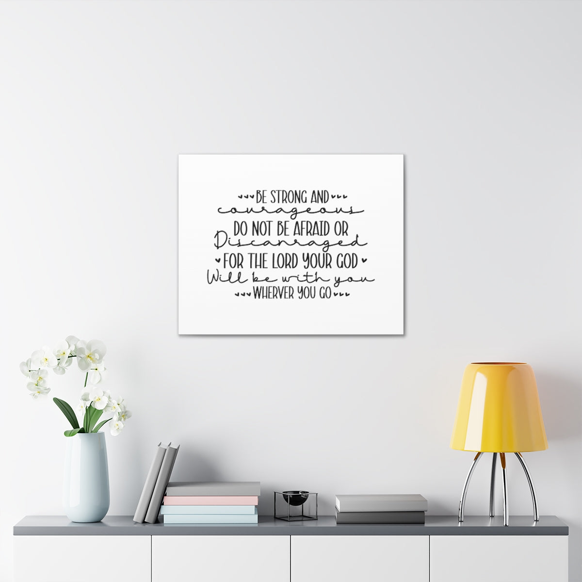 Scripture Walls The Lord Your God Psalm 119:28 Christian Wall Art Bible Verse Print Ready to Hang Unframed-Express Your Love Gifts
