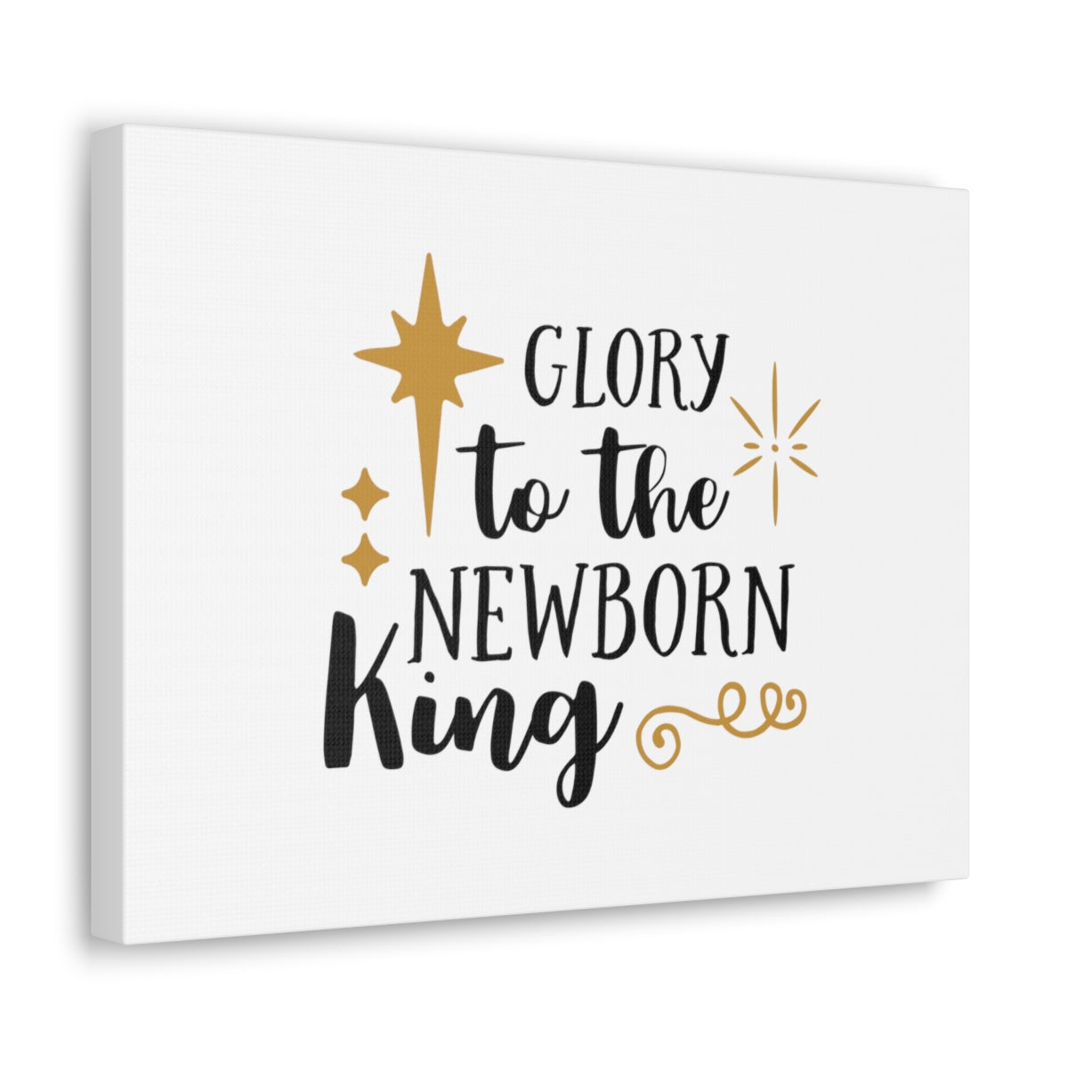 Scripture Walls The Newborn King Luke 2:14 Star Christian Wall Art Bible Verse Print Ready to Hang Unframed-Express Your Love Gifts