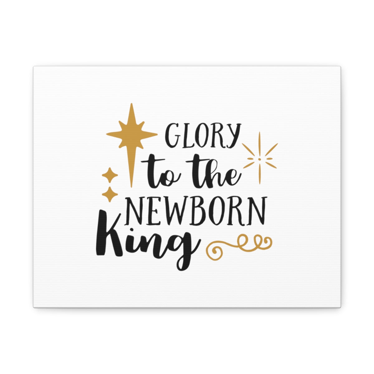 Scripture Walls The Newborn King Luke 2:14 Star Christian Wall Art Bible Verse Print Ready to Hang Unframed-Express Your Love Gifts