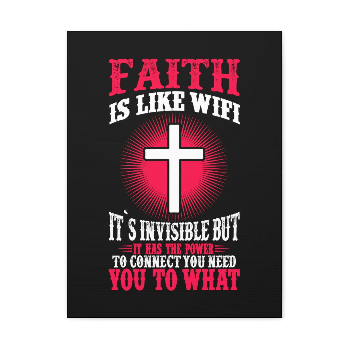 Scripture Walls The Power To Connect James 2:22 Christian Wall Art Bible Verse Print Ready to Hang Unframed-Express Your Love Gifts