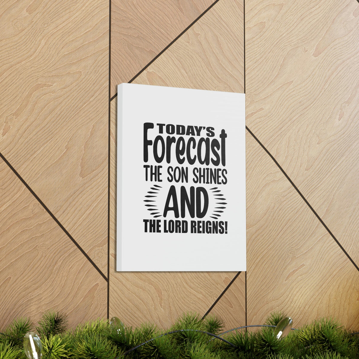 Scripture Walls The Son Shines And The Lord Reigns Isaiah 60:1 Christian Wall Art Bible Verse Print Ready to Hang Unframed-Express Your Love Gifts