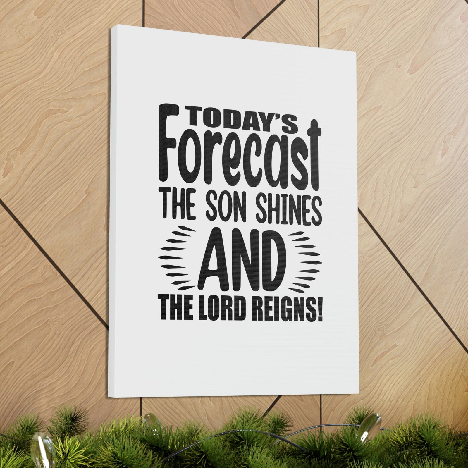 Scripture Walls The Son Shines And The Lord Reigns Isaiah 60:1 Christian Wall Art Bible Verse Print Ready to Hang Unframed-Express Your Love Gifts