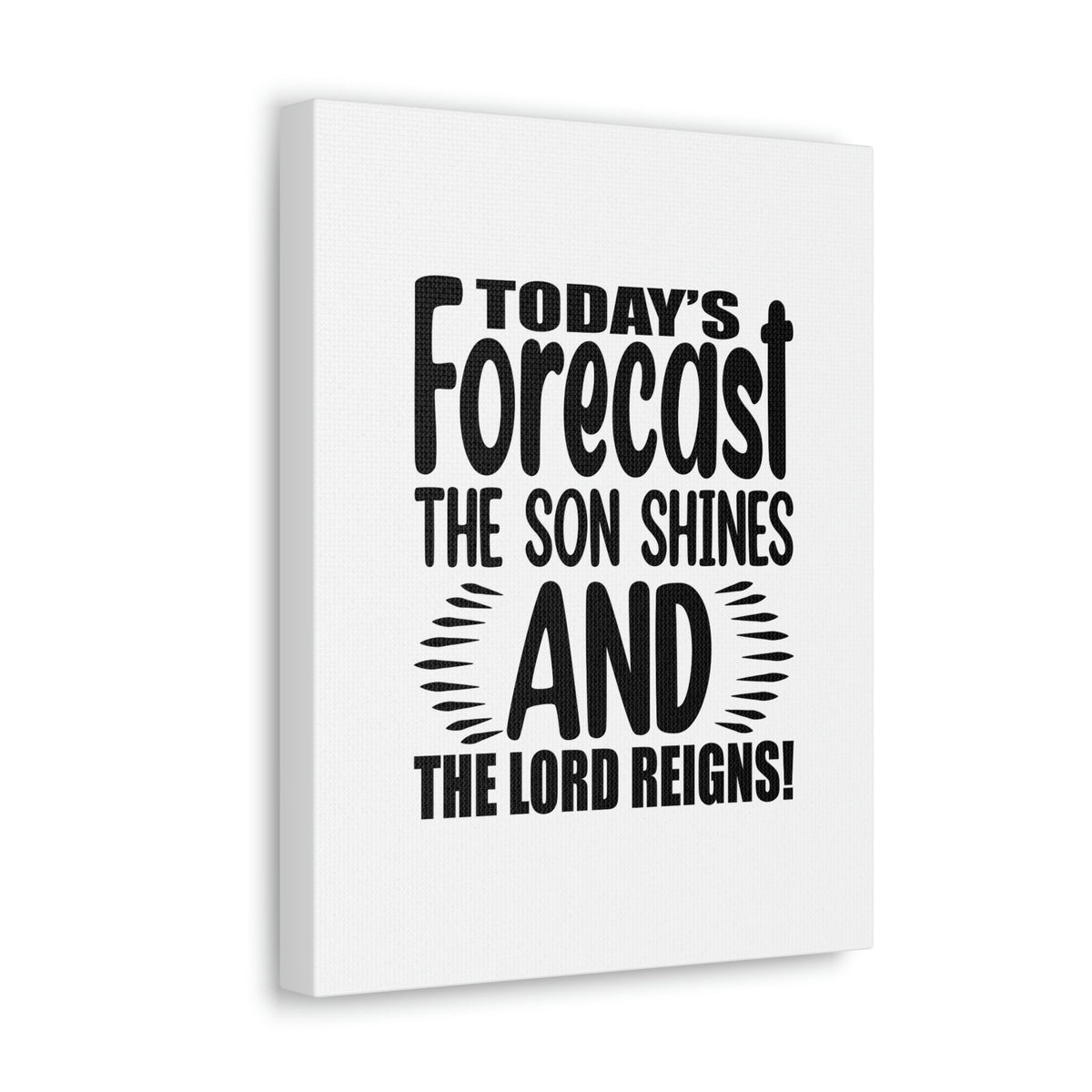 Scripture Walls The Son Shines And The Lord Reigns Isaiah 60:1 Christian Wall Art Bible Verse Print Ready to Hang Unframed-Express Your Love Gifts