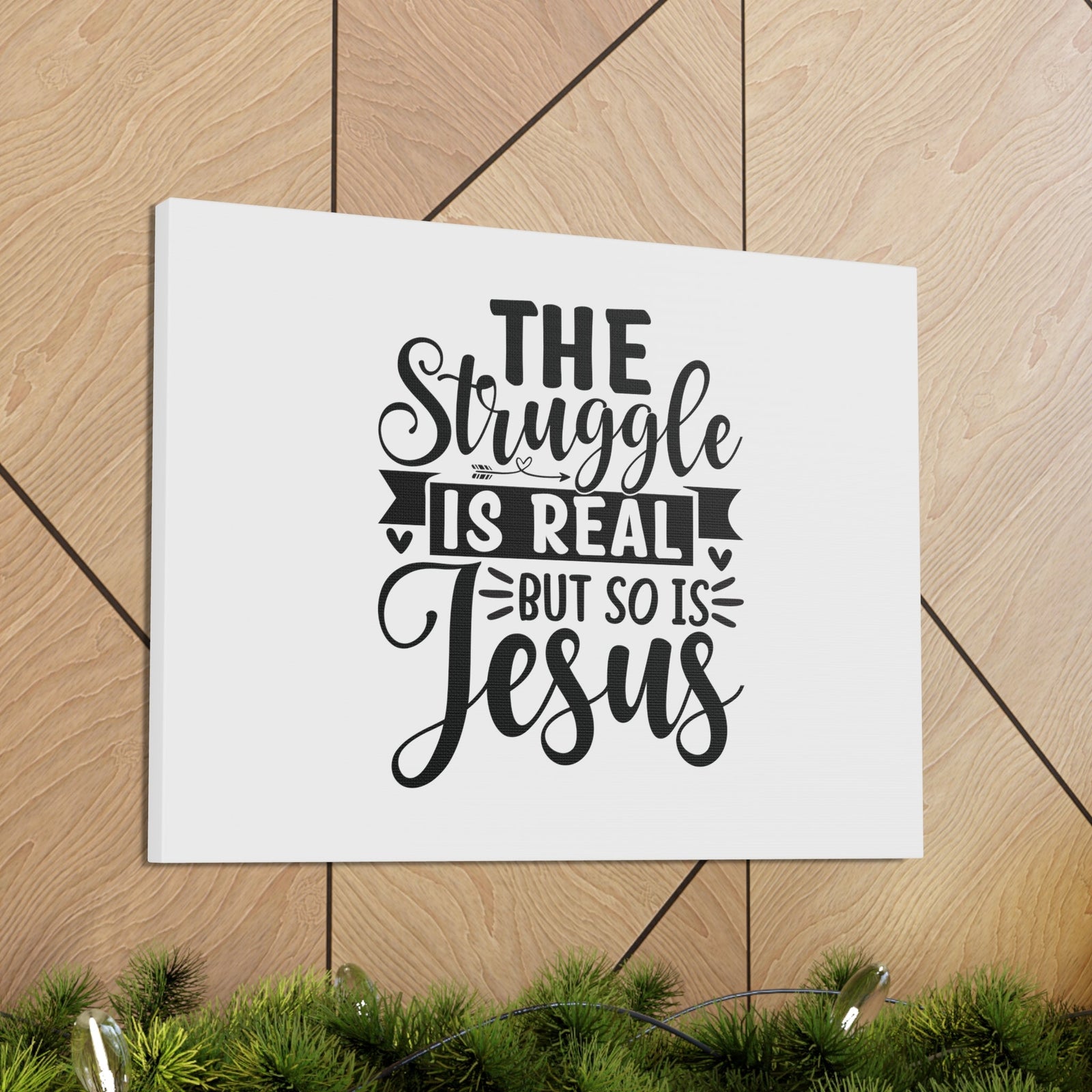 Scripture Walls The Struggle Is Real Colossians 1:16 Christian Wall Art Bible Verse Print Ready to Hang Unframed-Express Your Love Gifts