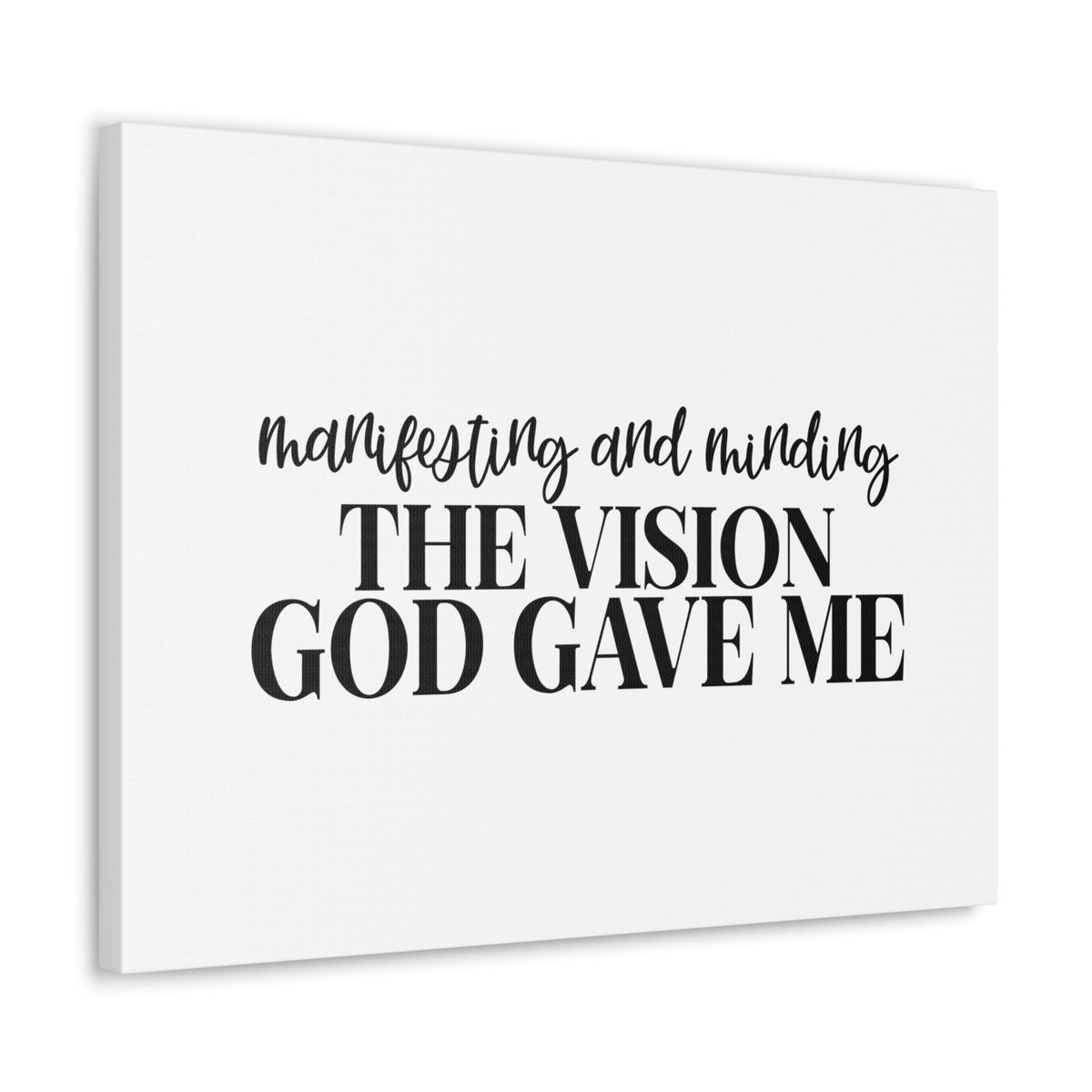 Scripture Walls The Vision God Gave Me Joel 2:28 Christian Wall Art Bible Verse Print Ready to Hang Unframed-Express Your Love Gifts