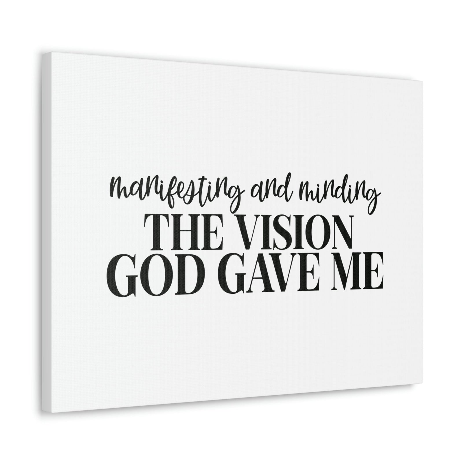 Scripture Walls The Vision God Gave Me Joel 2:28 Christian Wall Art Bible Verse Print Ready to Hang Unframed-Express Your Love Gifts