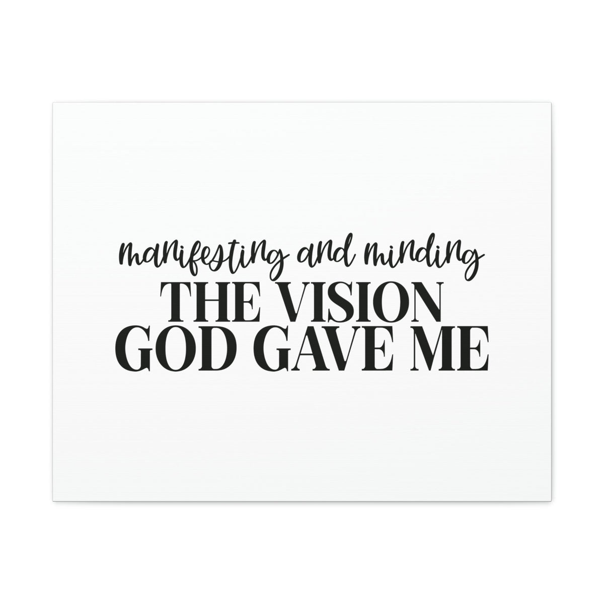 Scripture Walls The Vision God Gave Me Joel 2:28 Christian Wall Art Bible Verse Print Ready to Hang Unframed-Express Your Love Gifts