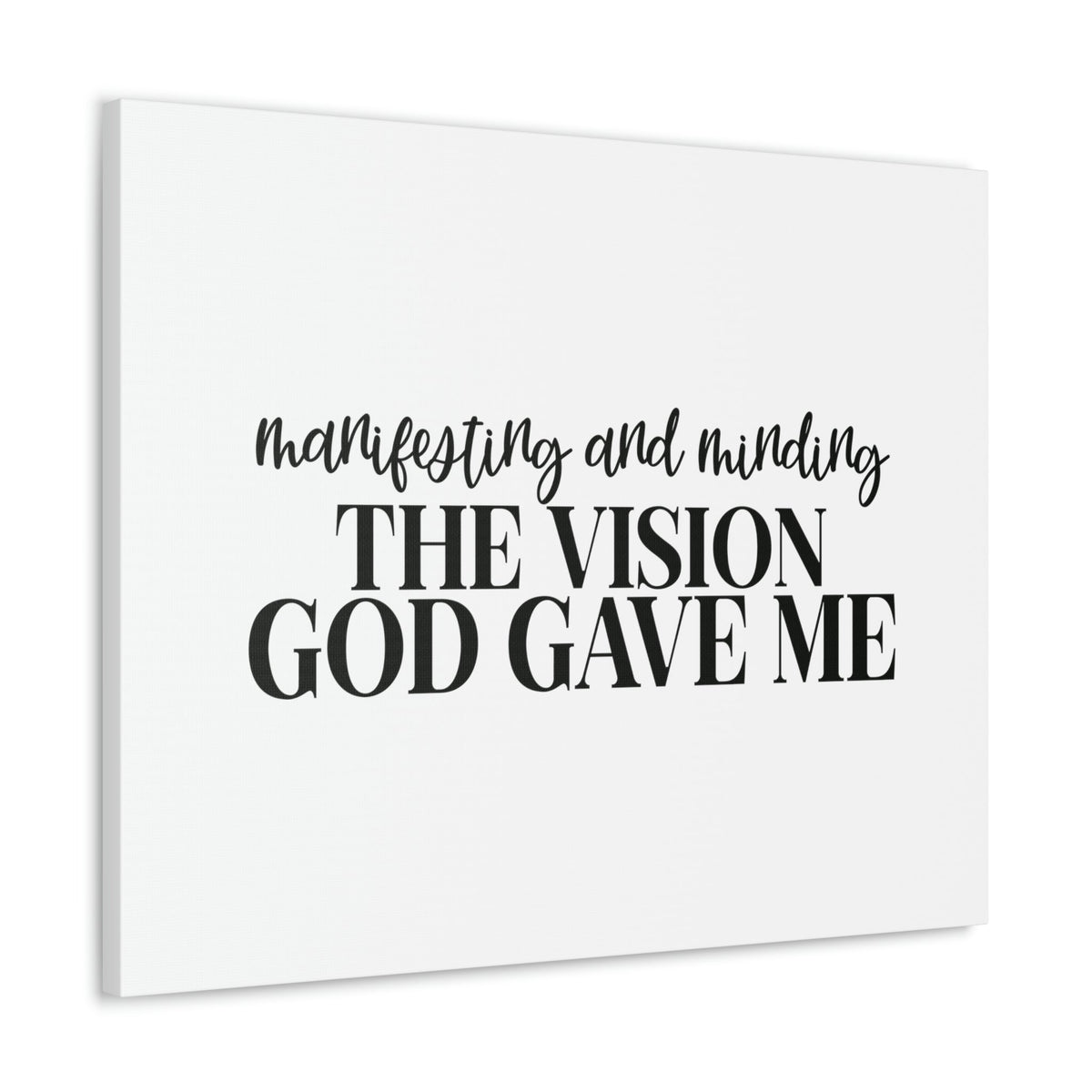 Scripture Walls The Vision God Gave Me Joel 2:28 Christian Wall Art Bible Verse Print Ready to Hang Unframed-Express Your Love Gifts
