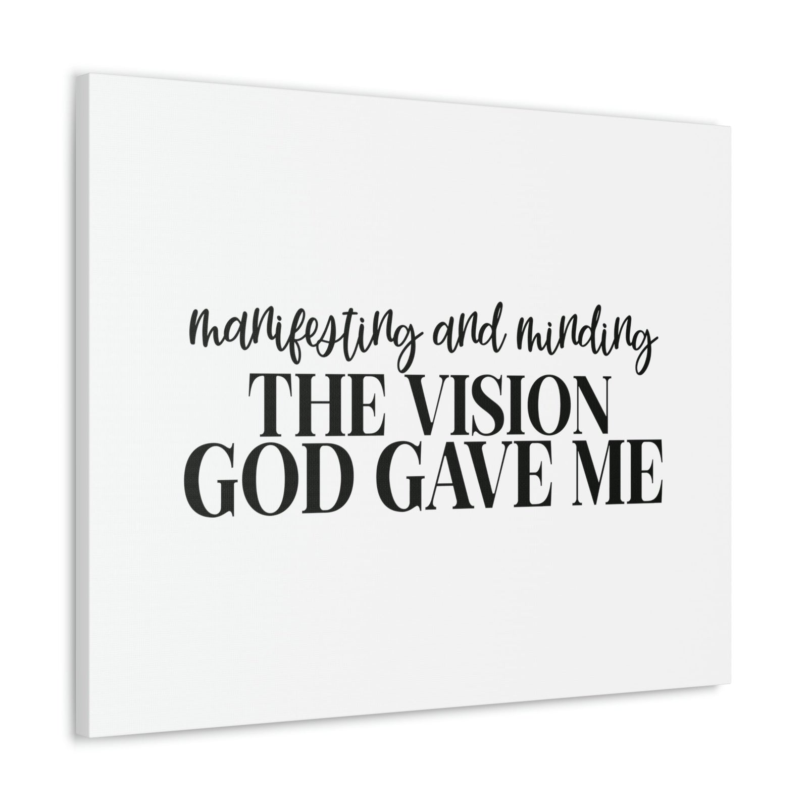 Scripture Walls The Vision God Gave Me Joel 2:28 Christian Wall Art Bible Verse Print Ready to Hang Unframed-Express Your Love Gifts