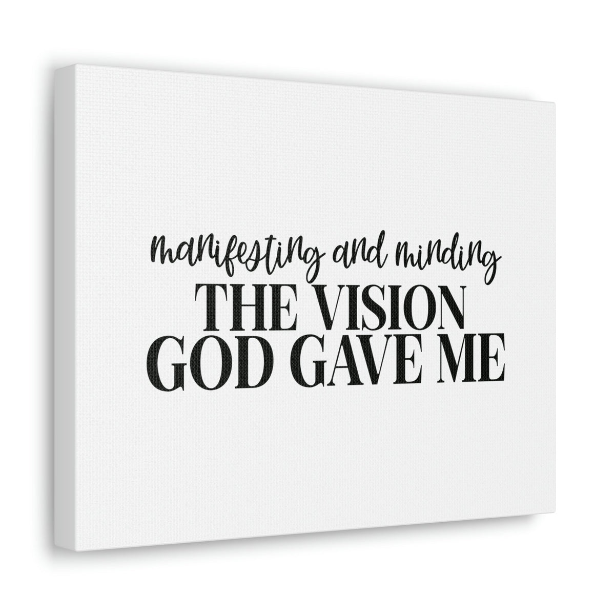 Scripture Walls The Vision God Gave Me Joel 2:28 Christian Wall Art Bible Verse Print Ready to Hang Unframed-Express Your Love Gifts