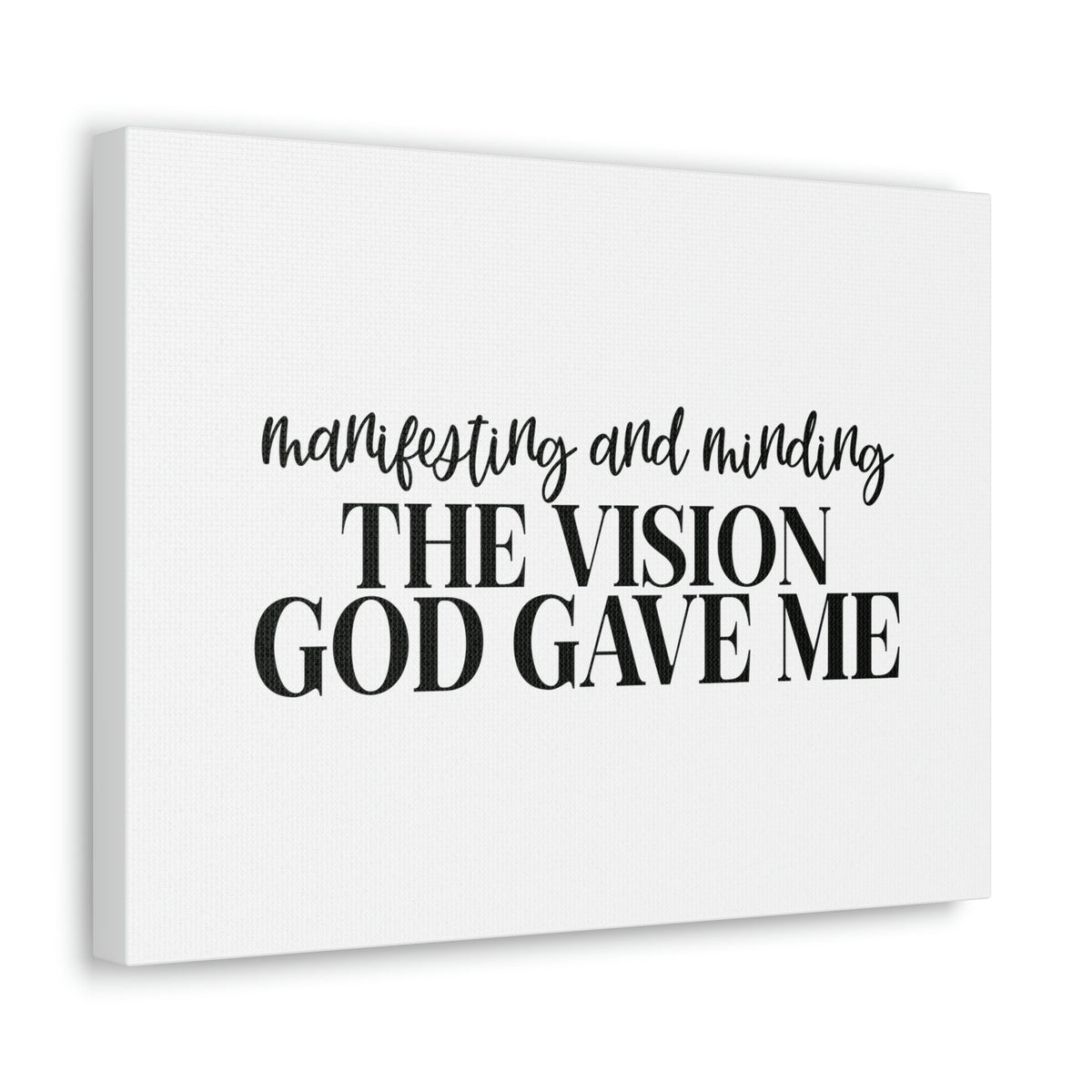 Scripture Walls The Vision God Gave Me Joel 2:28 Christian Wall Art Bible Verse Print Ready to Hang Unframed-Express Your Love Gifts