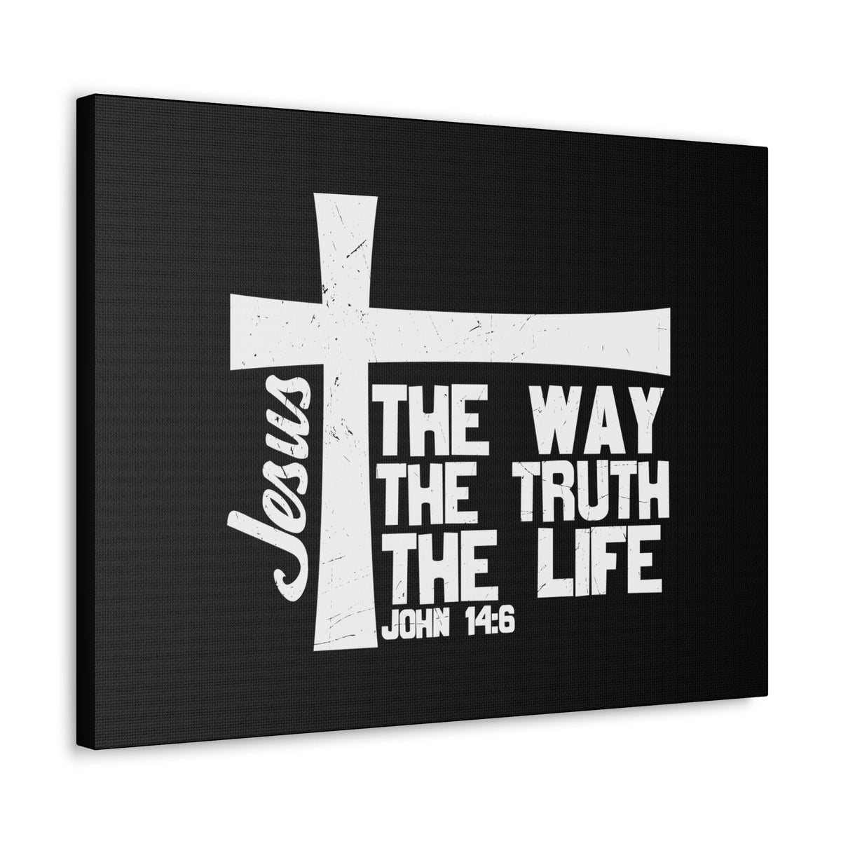 Scripture Walls The Way, The Truth, The Life John 14:6 Christian Wall Art Bible Verse Print Ready to Hang Unframed-Express Your Love Gifts